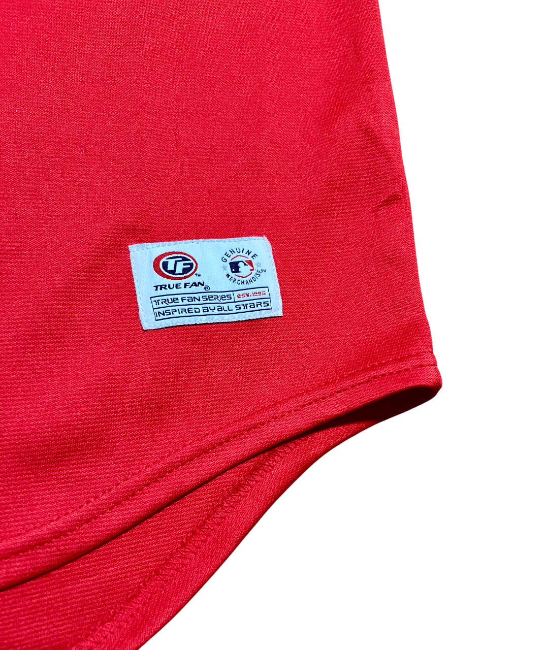 MLB Cleveland Guardians TrueFan Red & Blue Button Up Jersey Size US M / EU 48-50 / 2 - 3 Thumbnail