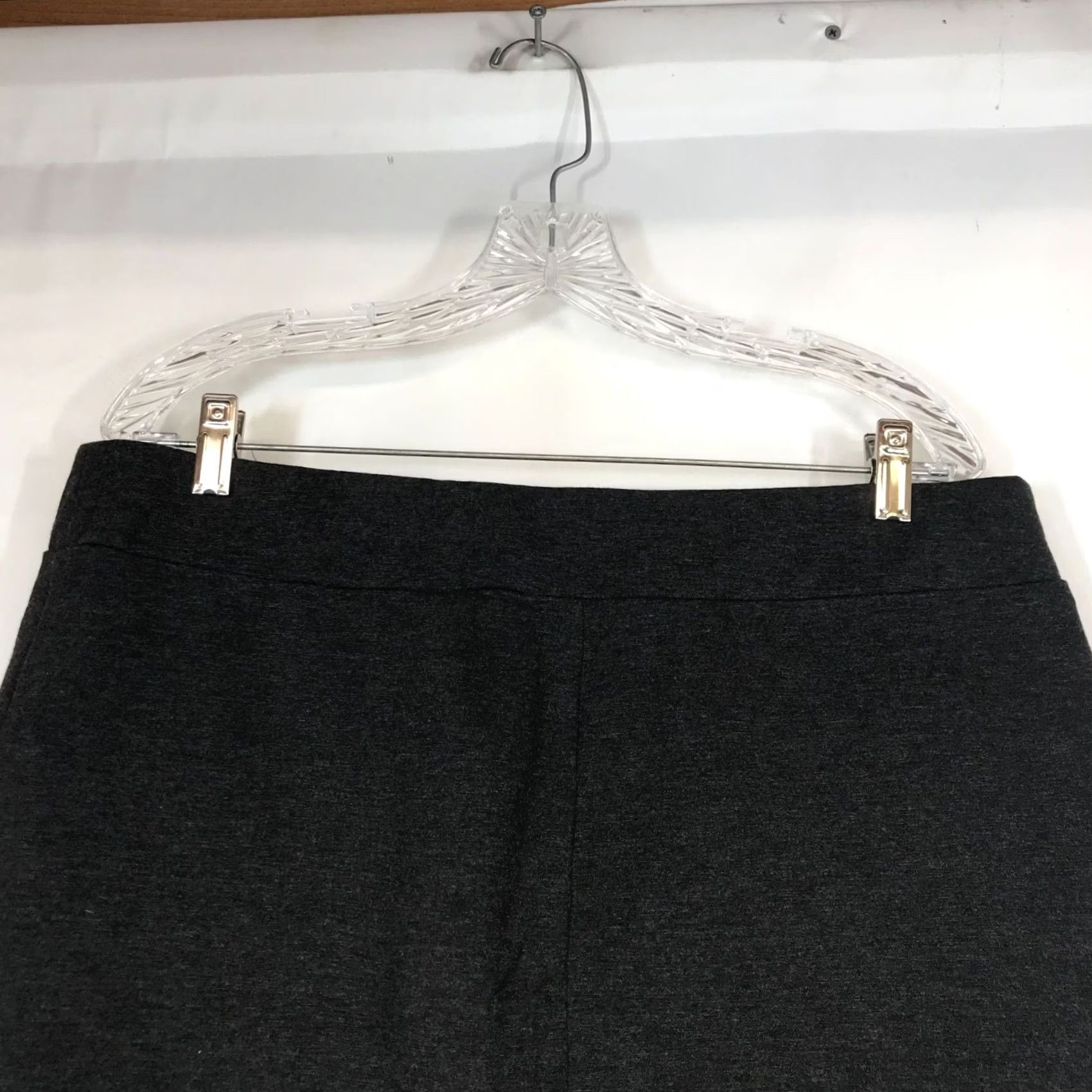 J. Jill J. Jill Skirt Womens L Gray WOMEN ELASTC WAIST PONTE PENCIL Size 36" / US 14 / IT 50 - 5 Thumbnail