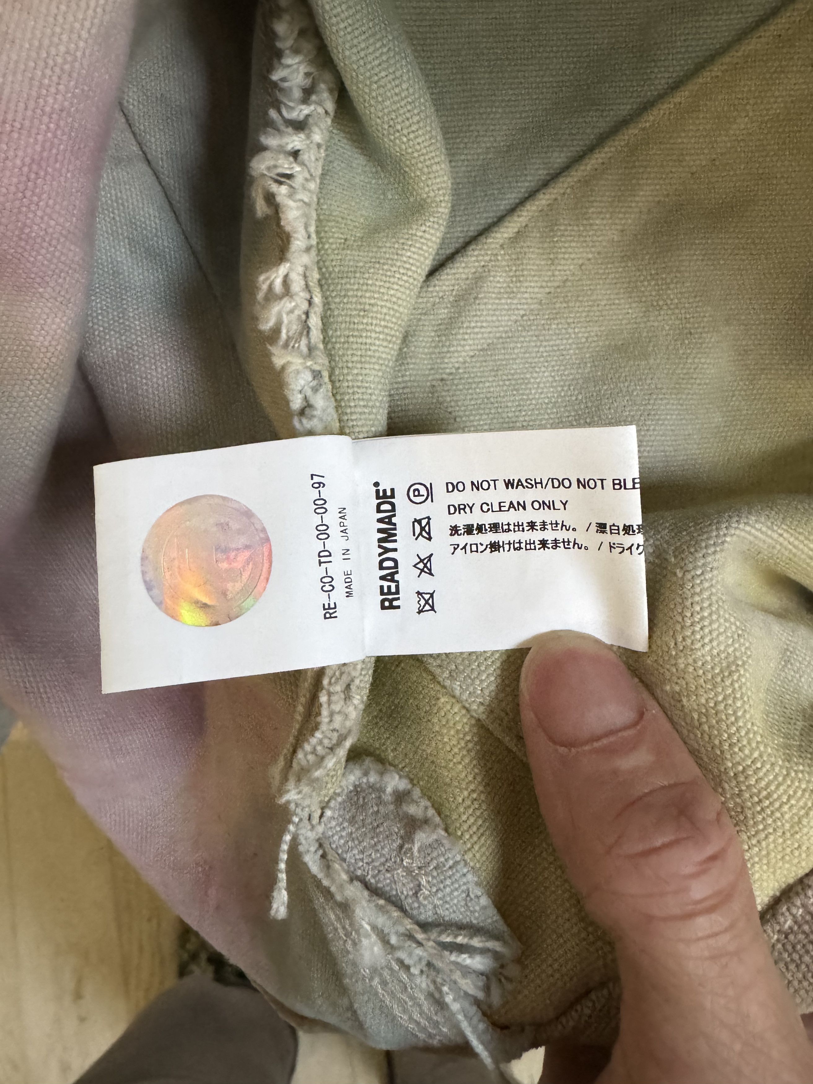 READYMADE Readymade Vintage cotton tie dye jacket size 3 Size US L / EU 52-54 / 3 - 12 Thumbnail