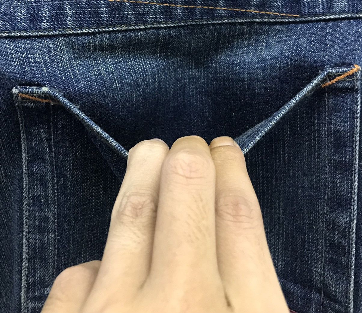 Polo Ralph Lauren × Ralph Lauren × Vintage Vintage Polo Jeans Company Ralph Lauren Denim Pants Size US 33 - 9 Thumbnail
