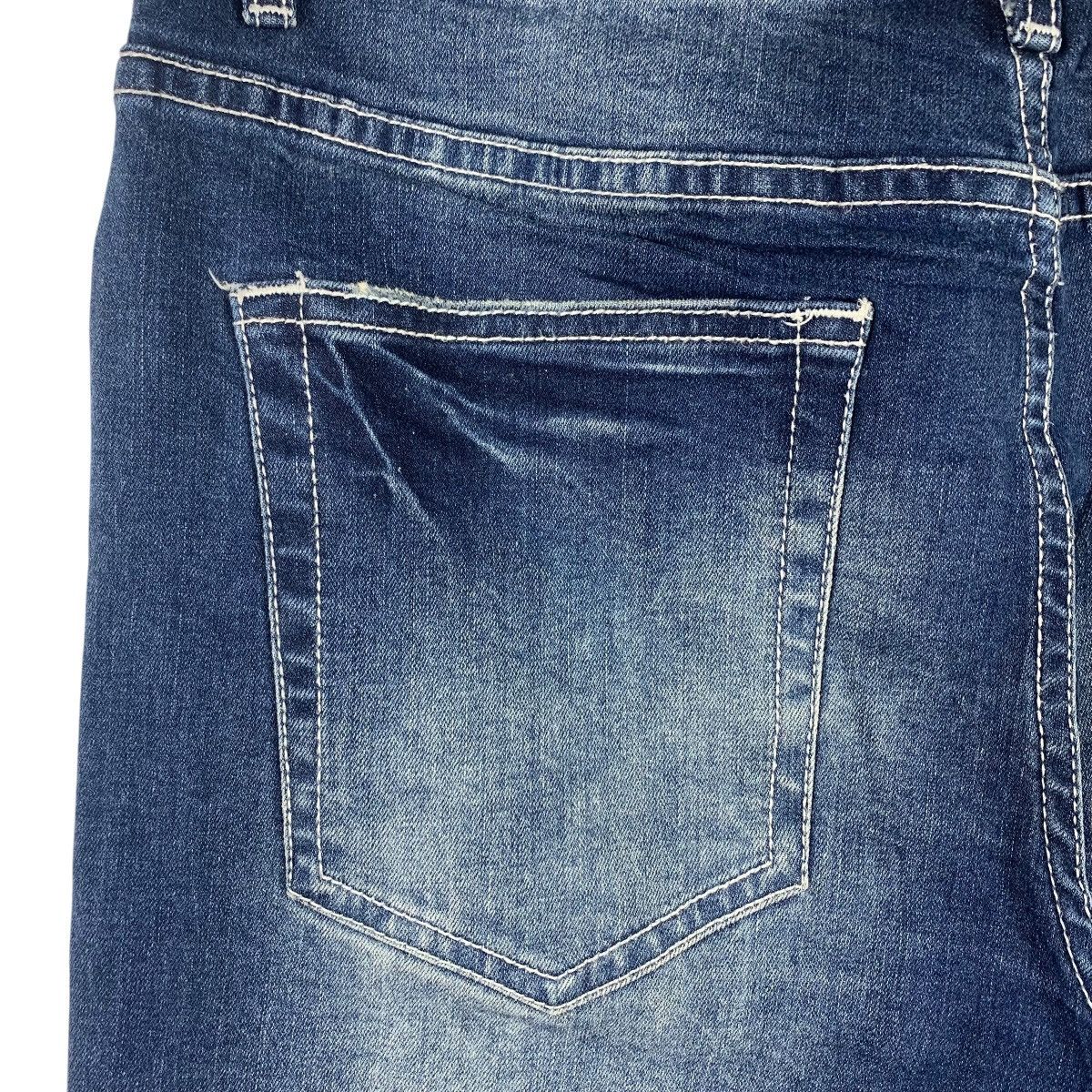 If Six Was Nine × Japanese Brand CAVARIA Distressed skinny jeans Size 31" - 17 Thumbnail