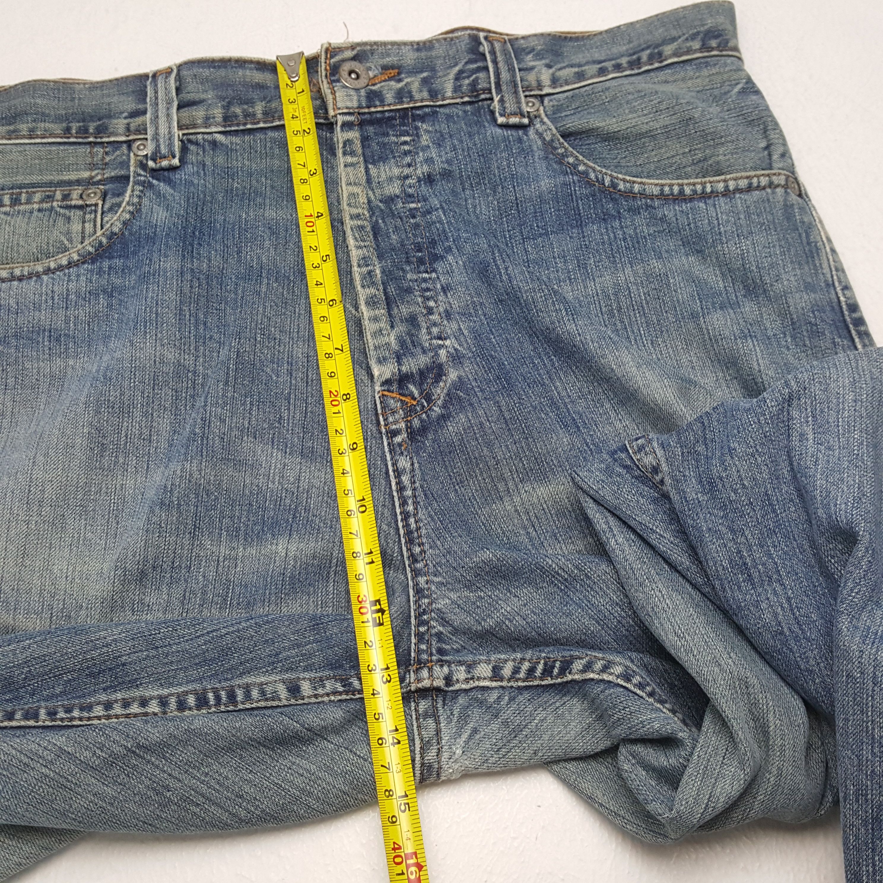 Stussy STUSSY Streetwear Skateboard Style Custom Art Jeans Size US 35 - 8 Thumbnail