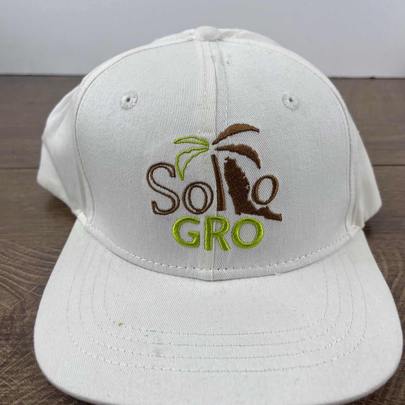 Other Solo Florida Gro Hat Snapback Hat White Adjustable Hat Adult Size ONE SIZE - 5 Thumbnail