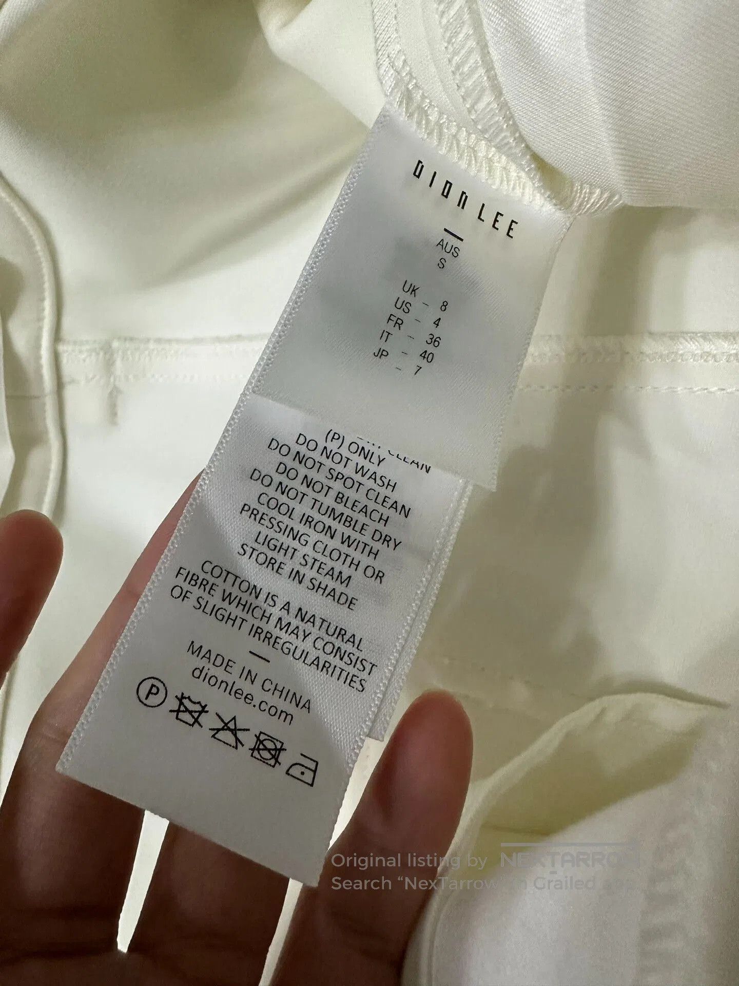 Dion Lee Dion Lee White Casual Shorts. Size 26" / US 2 / IT 38 - 7 Thumbnail