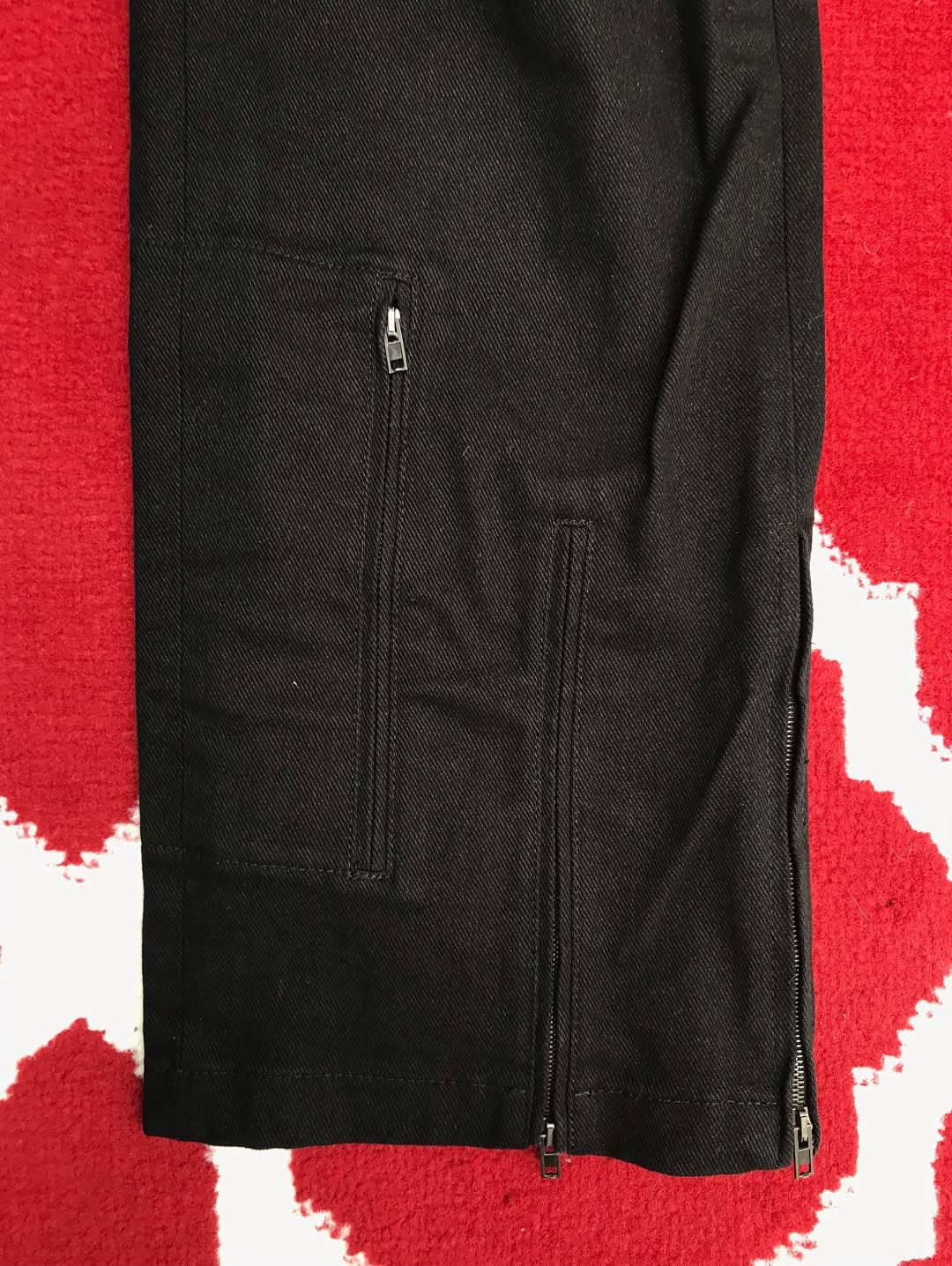 Helmut Lang Helmut Lang trouser black pants zipper Size US 32 / EU 48 - 8 Thumbnail
