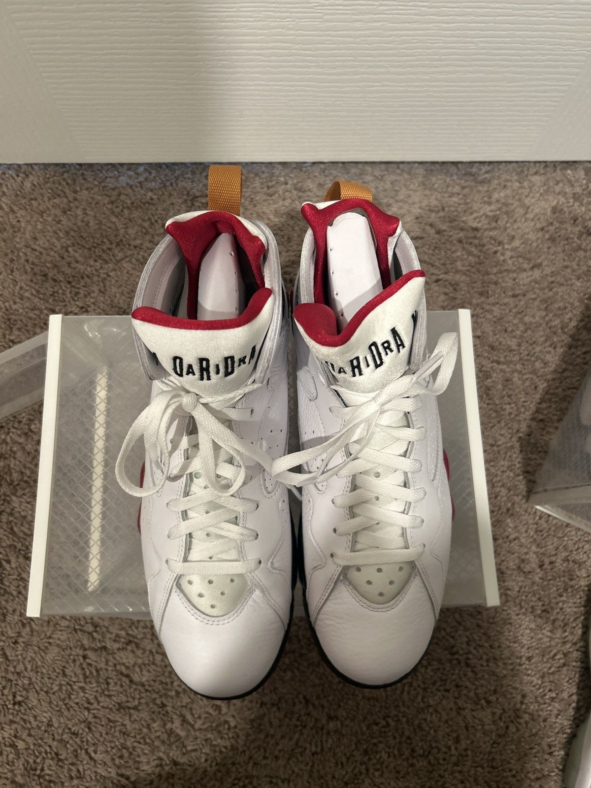 Jordan Brand Air Jordan 7 “cardinal” 2022 Size US 11.5 / EU 44-45 - 6 Thumbnail