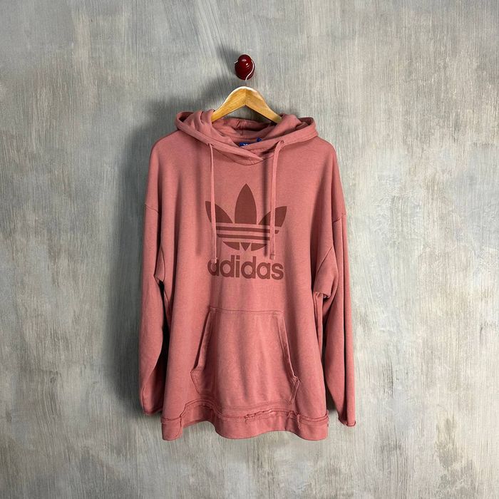 Adidas raw pink on sale hoodie