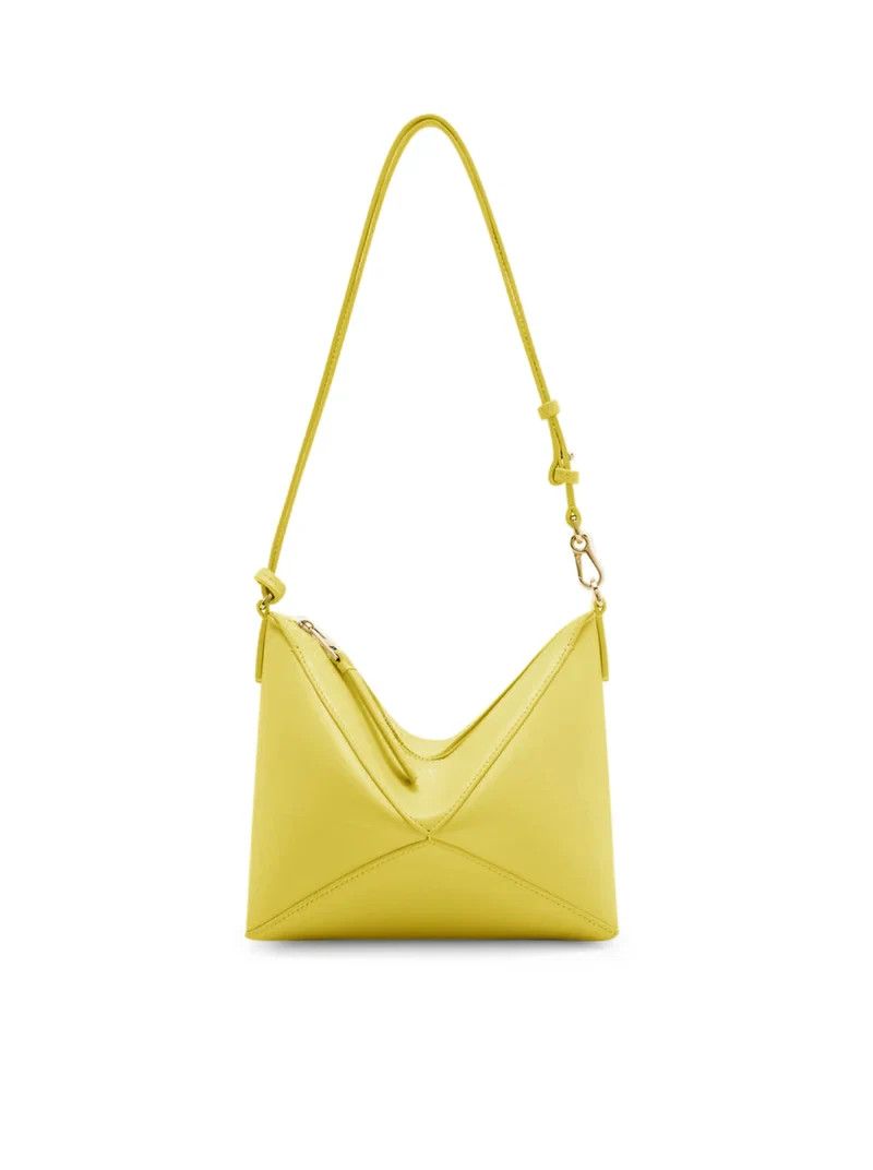 Loewe LOEWE Puzzle Fold Yellow Leather Pouch New Authentic Size ONE SIZE - 1 Thumbnail