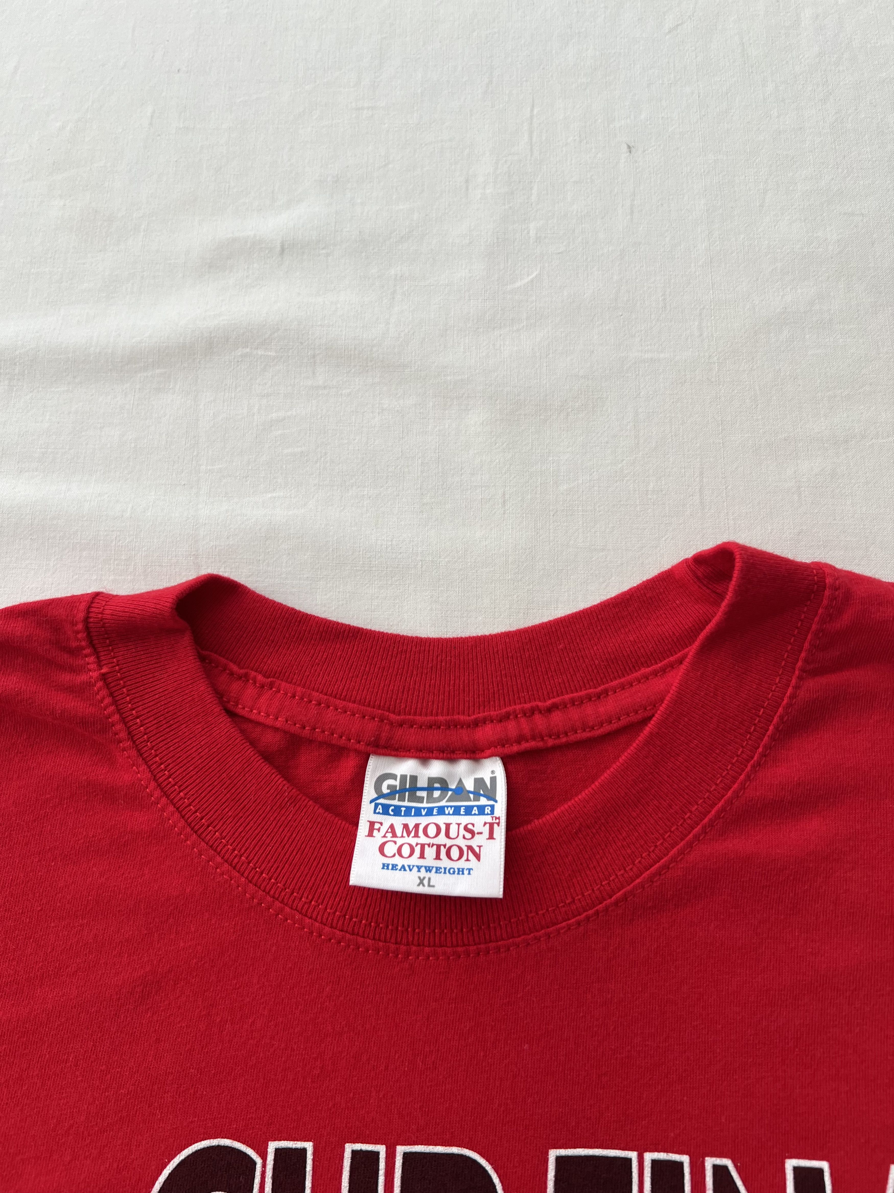 Vintage Vintage 2003 Arsenal FA Cup Final 2003 Red T-shirt Size US XL / EU 56 / 4 - 8 Thumbnail
