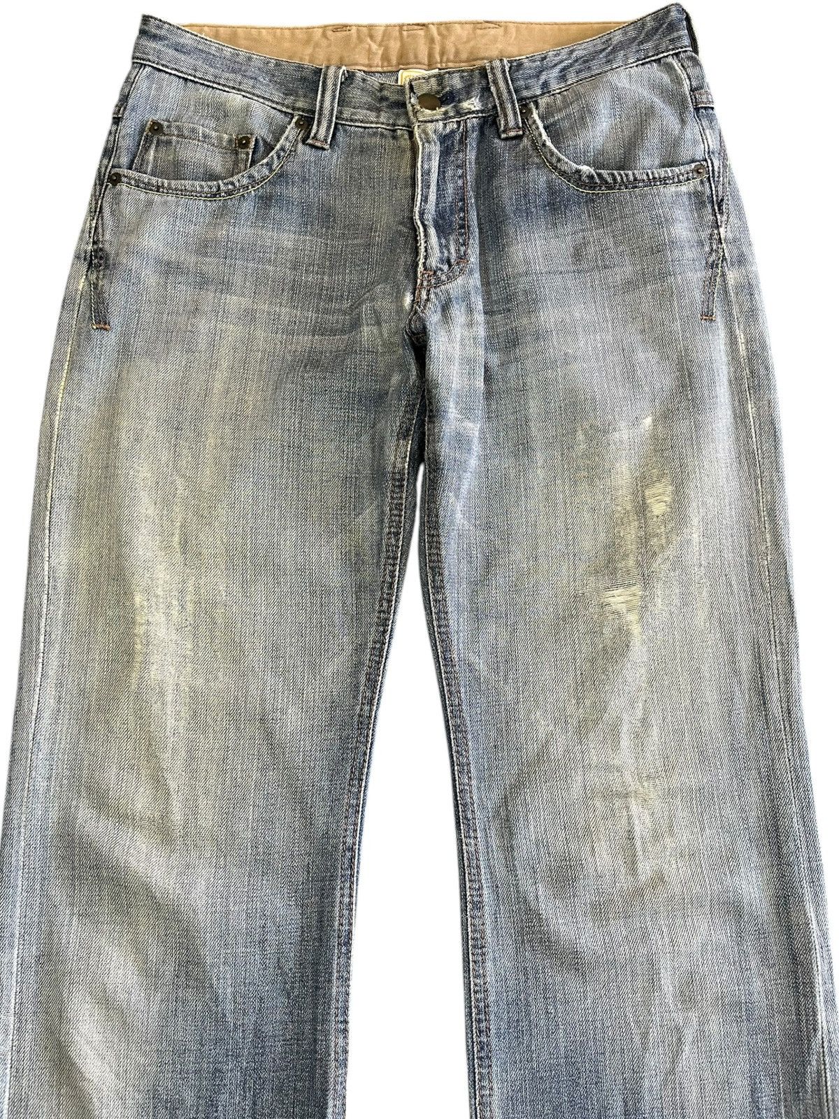 Hang Ten Vintage Hang Ten Flare Faded Denim Size US 32 / EU 48 - 2 Thumbnail
