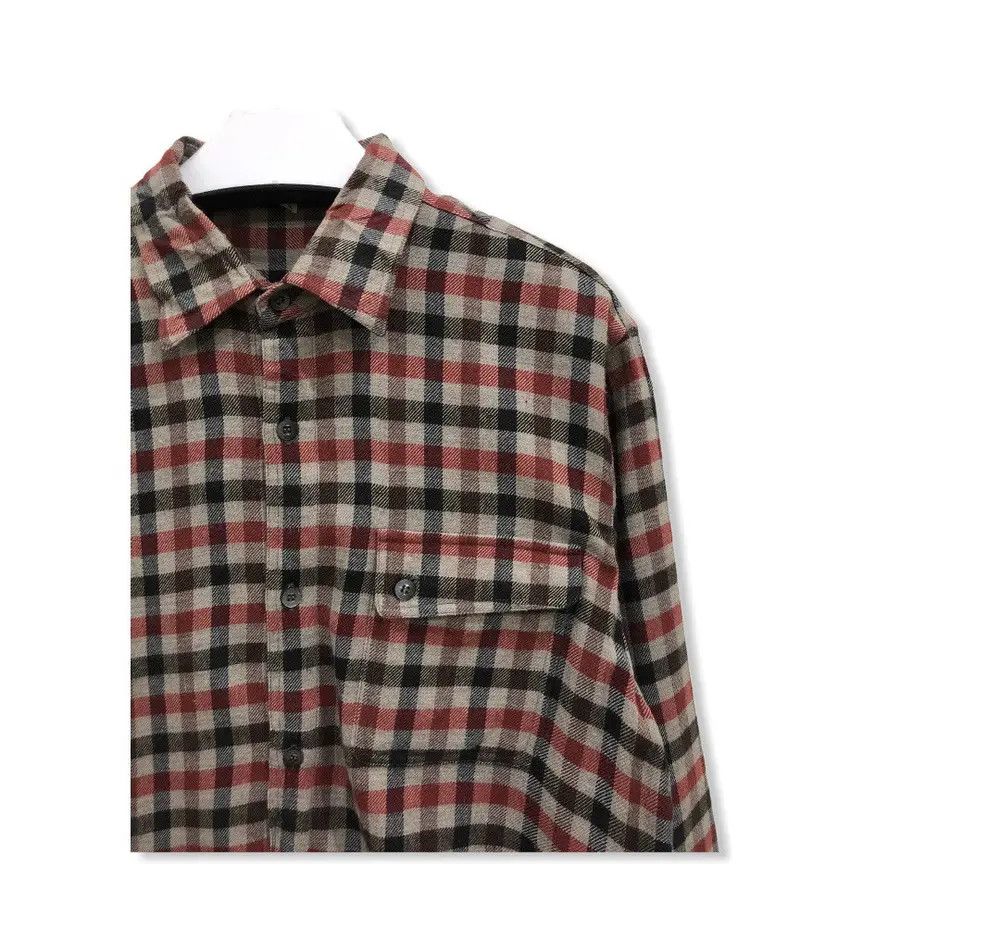 Flannel × Vintage Vintage Bonton Plaid Tartan Flannel Shirt 👕 Size US S / EU 44-46 / 1 - 2 Thumbnail