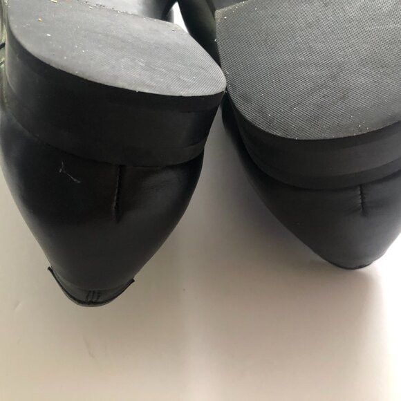 Calvin Klein Calvin Klein men's black leather dress shoes size: 11 Size US 11 / EU 44 - 5 Thumbnail