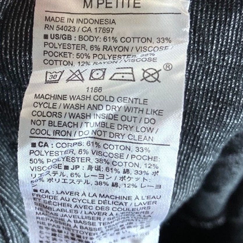 Banana Republic Banana Republic Womens Pants Gray High Rise Super Soft Petite Ankle MP - Workwear, Business, Casual, Petite, Ankle, High Rise, Pants, Womens Size 24" / US 00 / IT 34 - 5 Thumbnail