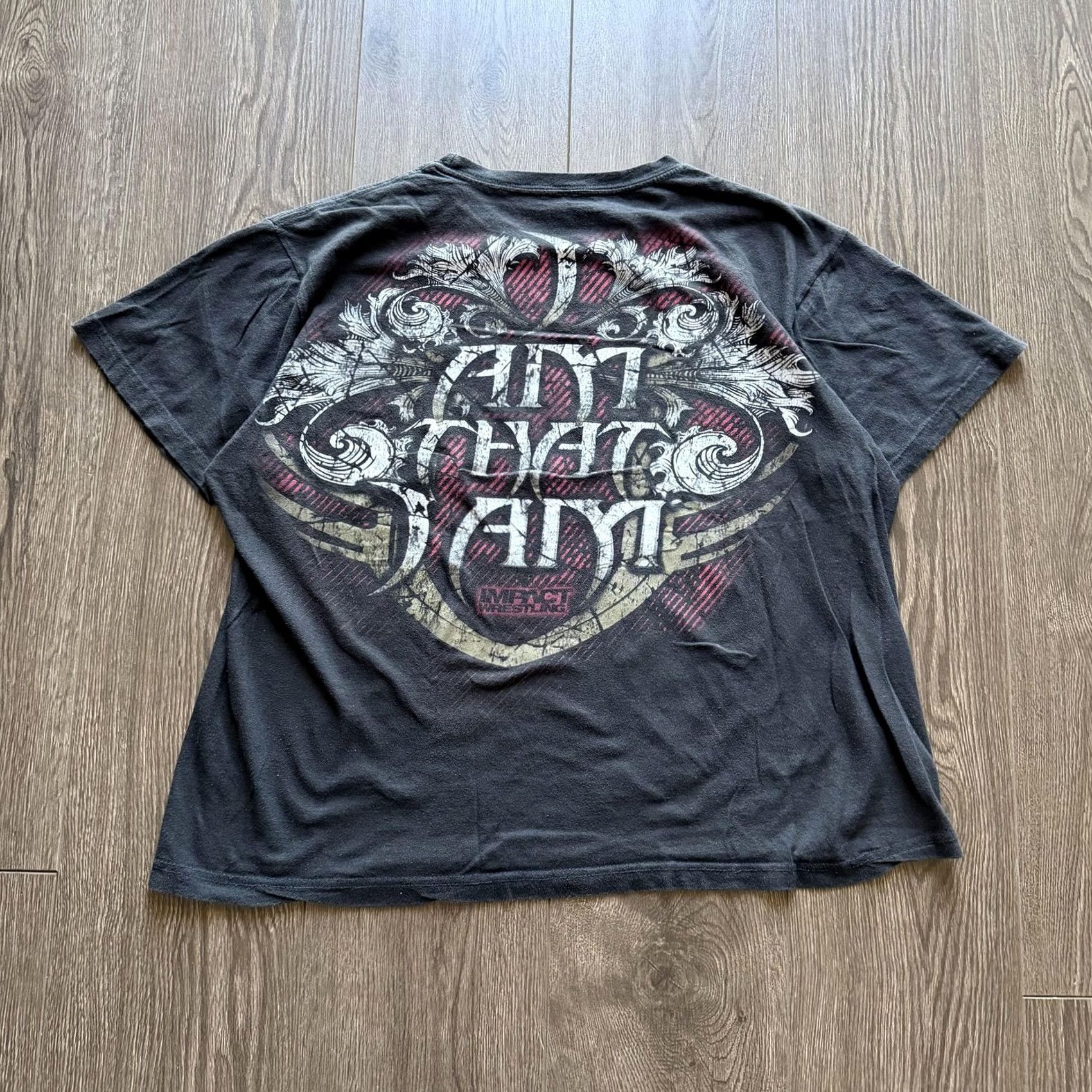 Hogan Y2K Wrestling Shirt Hulk Hogan Large Black Immortal H2 Impact TNA Graphic Tee Size US L / EU 52-54 / 3 - 6 Thumbnail