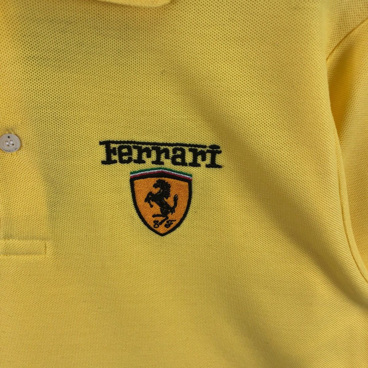 Ferrari × Formula 1 Pick!! Vtg Y2K SCUDERIA FERRARI Shell Racing F-1 Polo Tees Size US L / EU 52-54 / 3 - 6 Thumbnail