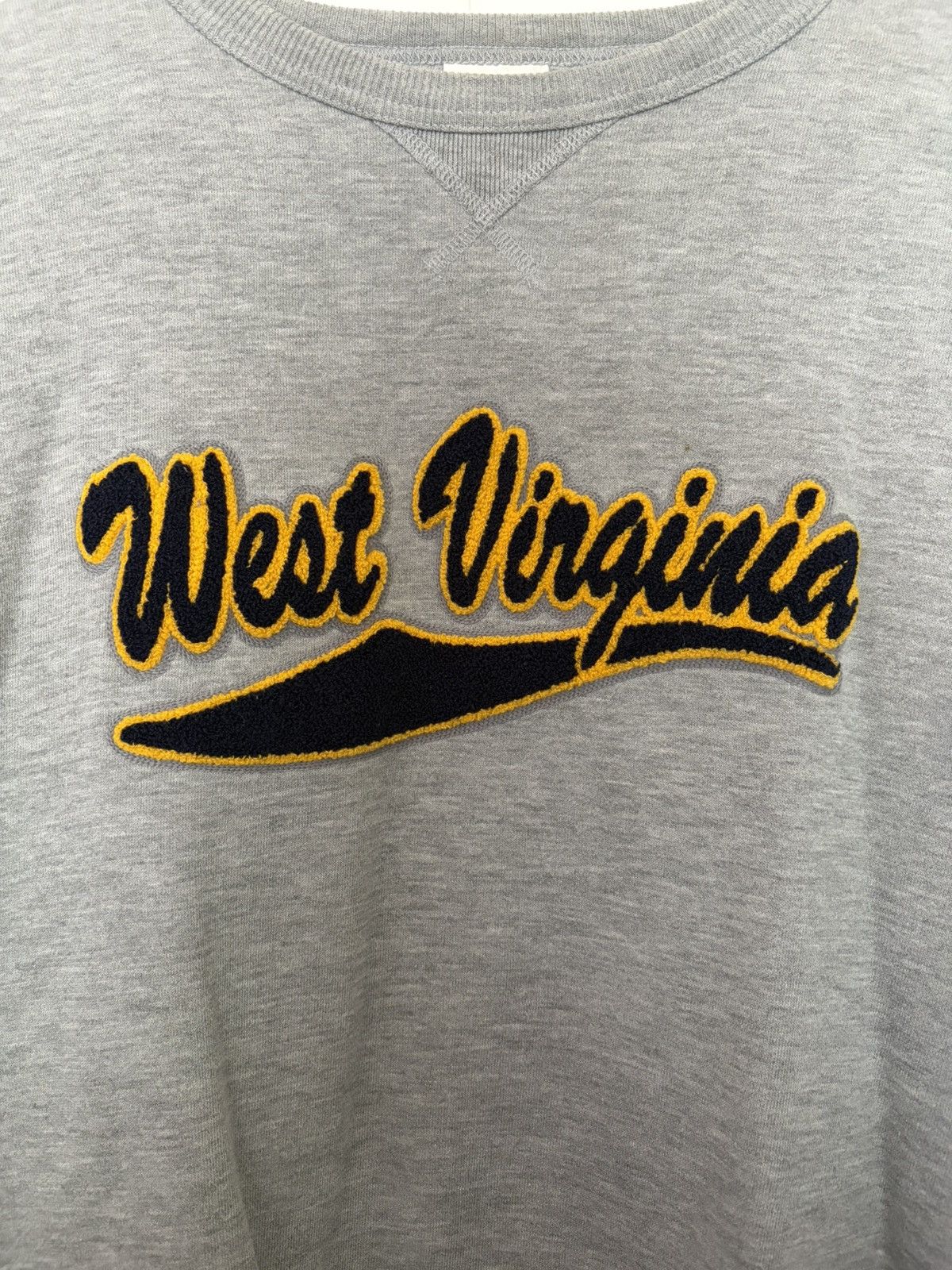 Vintage Red Oak grey West Virginia University Size US L / EU 52-54 / 3 - 2 Thumbnail