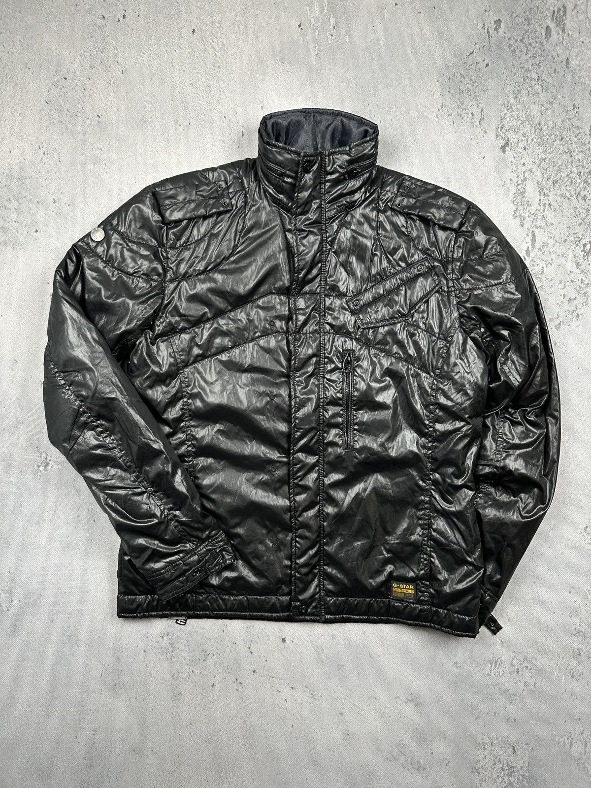 G-Star G-Star RAW 3301 Water Patrol Quilted Jacket Nylon Bomber L Size US L / EU 52-54 / 3 - 2 Thumbnail