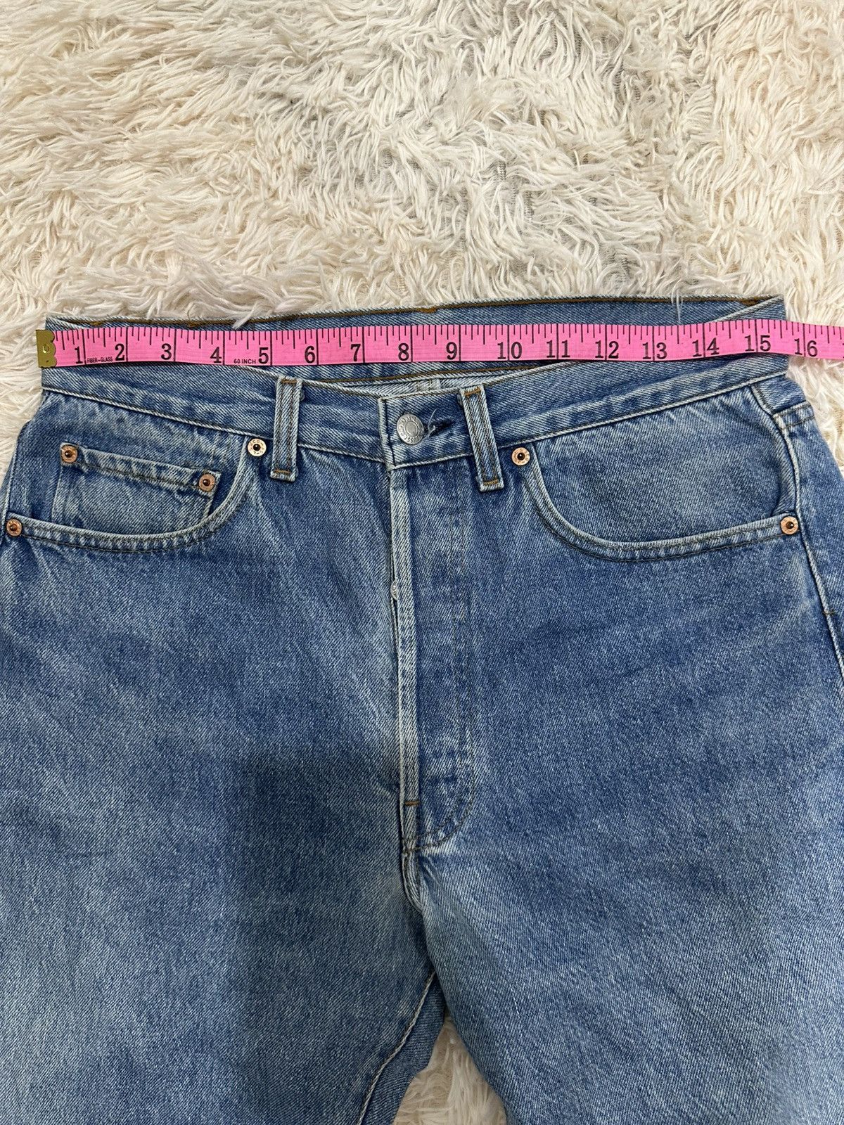 Levi's Vintage Levis 501, 80's 1988 USA Sidedam Size US 31 - 13 Thumbnail