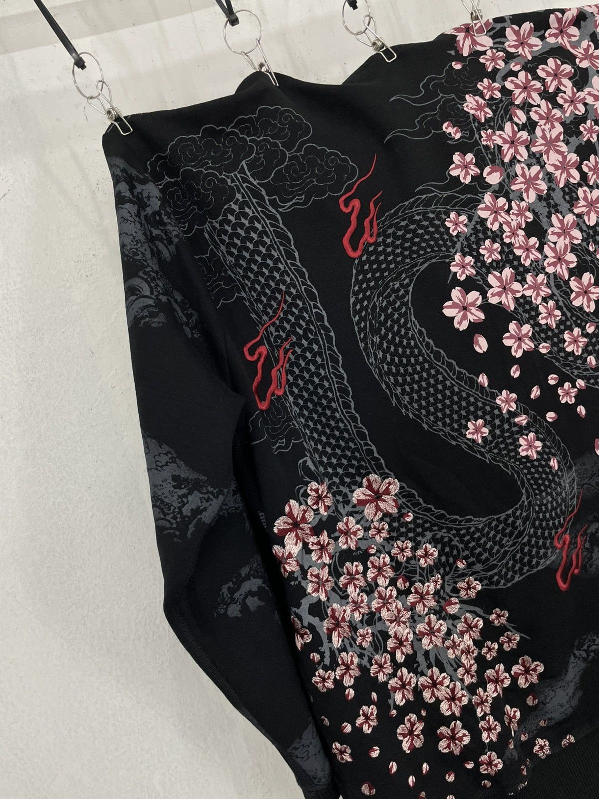 Bullet Noise Bullet Noise Eastern Iconography Dragon Embroidery Sakura Size US L / EU 52-54 / 3 - 14 Thumbnail