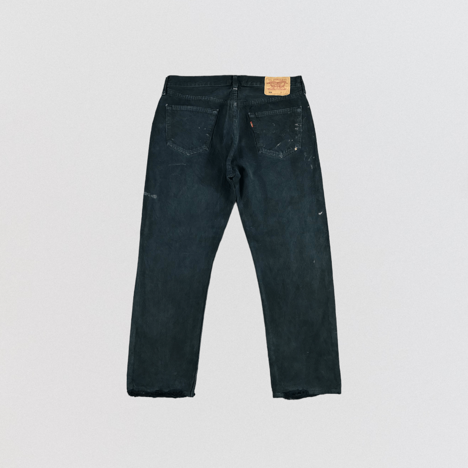 Levi's × Vintage Vintage 90s Levis 501 Painter Jeans-JM2509 Size US 34 / EU 50 - 2 Thumbnail
