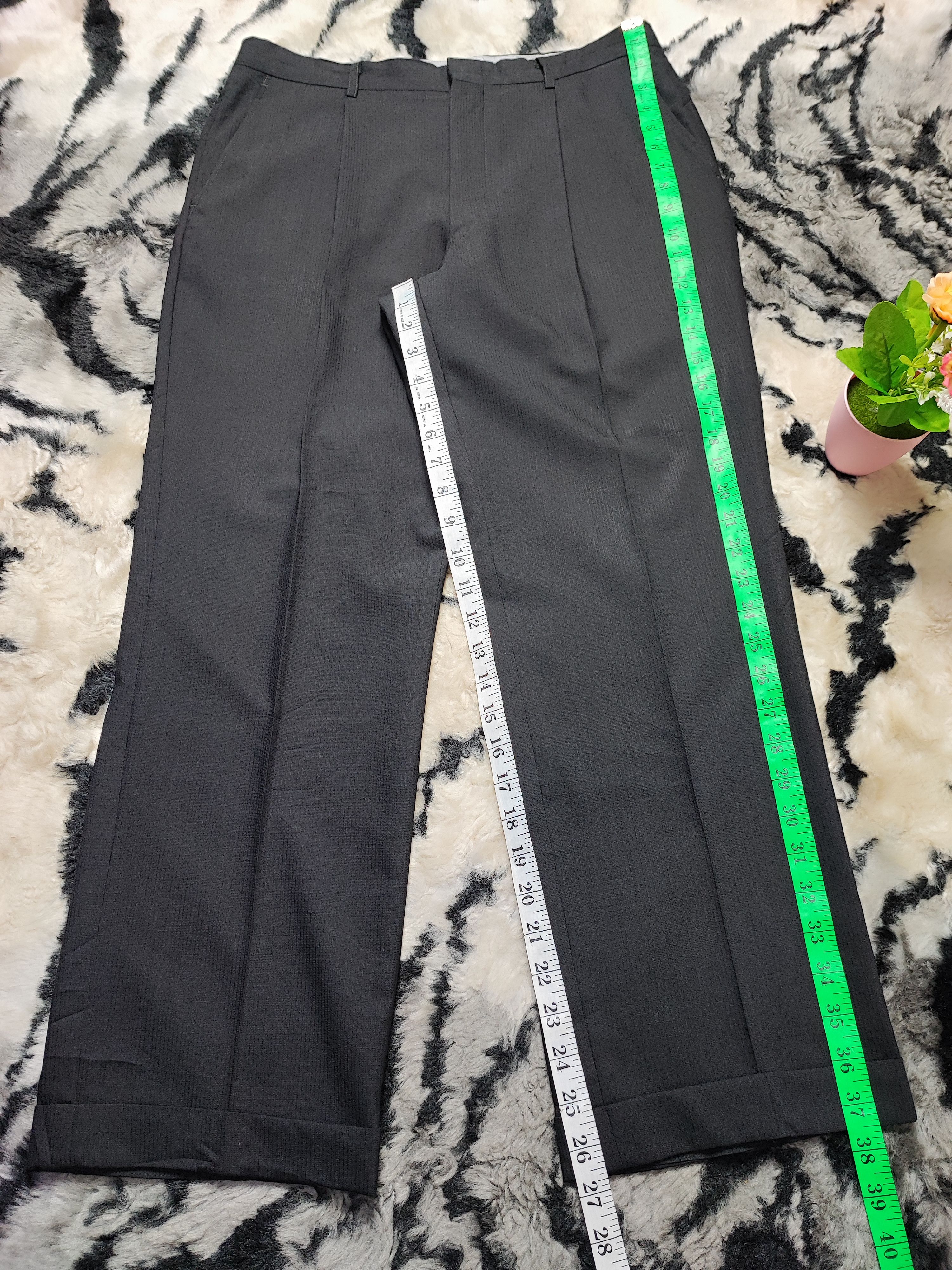 Kansai Yamamoto Kansai Yamamoto SISSY 90s Black Trousers Slack Size US 31 - 5 Thumbnail