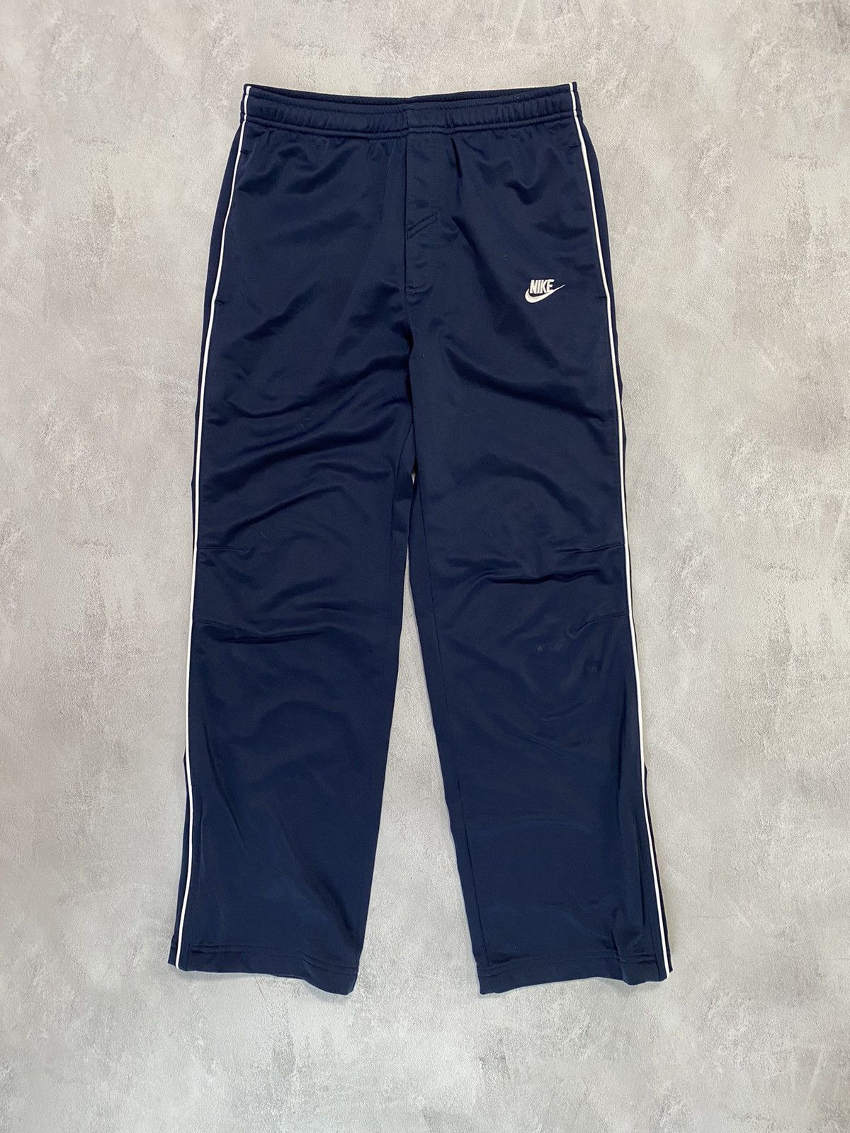 Nike × Vintage Vintage Track Pants Nike Swoosh Hip Hop y2k hype Size US 32 / EU 48 - 1 Thumbnail