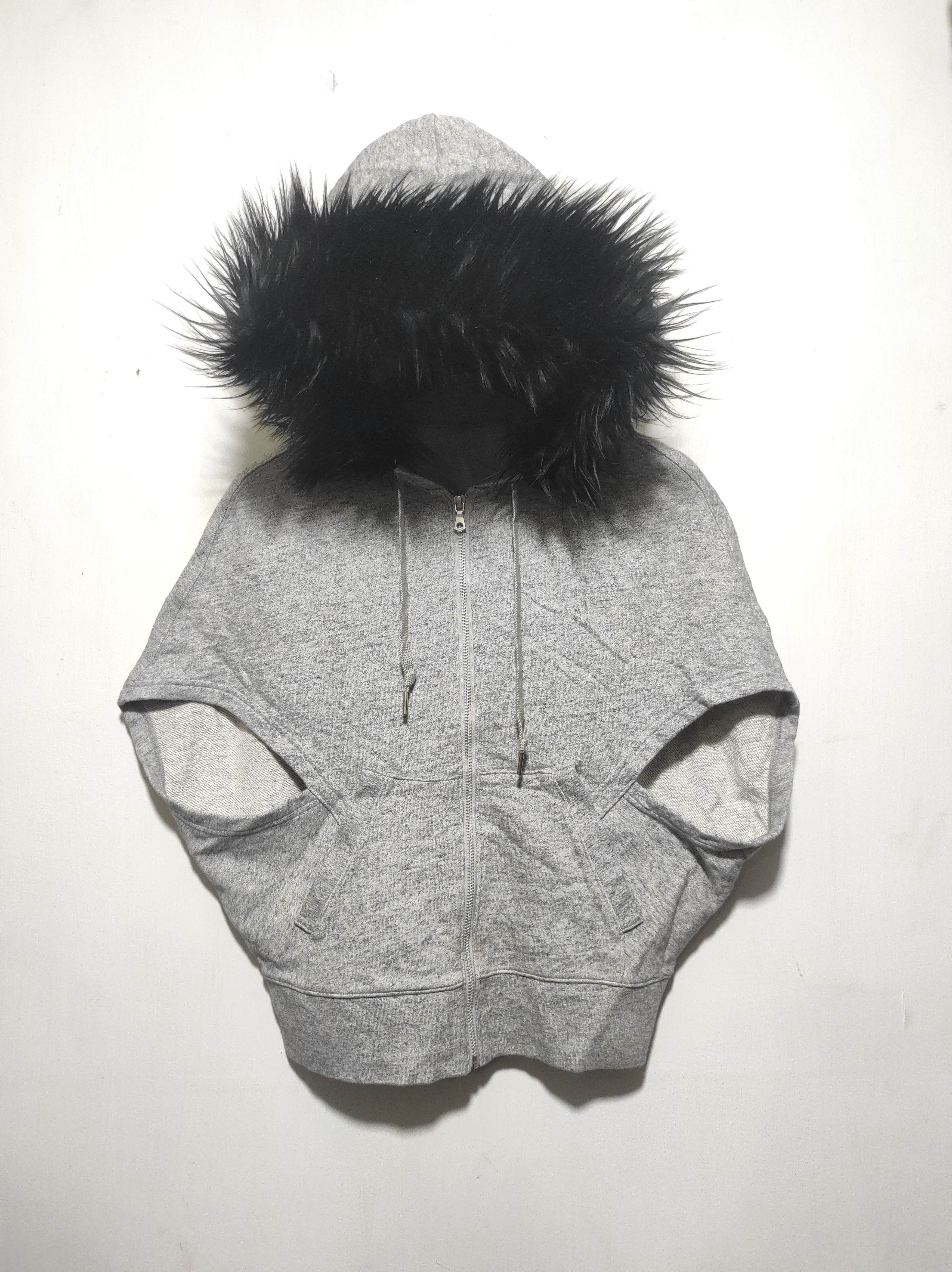 If Six Was Nine Uniqlo Batwing Zip Fur Hoodie LGB style Size L / US 10 / IT 46 - 2 Thumbnail