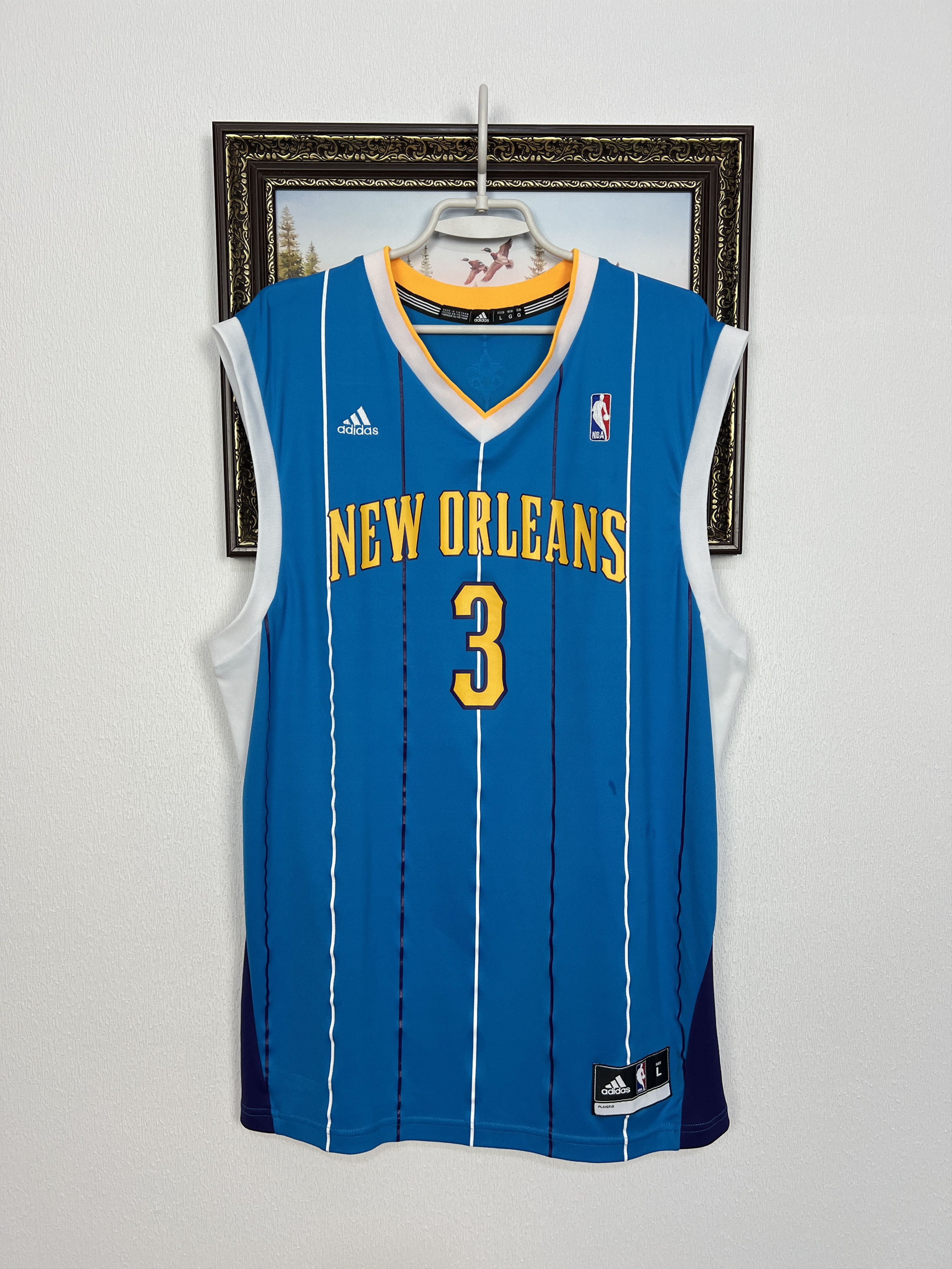 Adidas Vintage New Orleans Pelicans Paul NBA Jersey Trikot Shirt Size US L / EU 52-54 / 3 - 1 Thumbnail