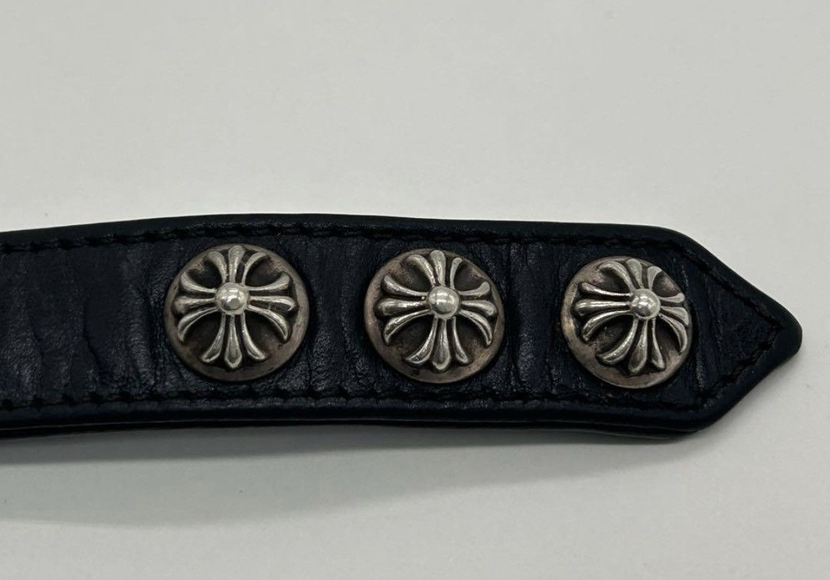 Chrome Hearts Chrome Hearts Cross leather bracelet Size ONE SIZE - 5 Thumbnail