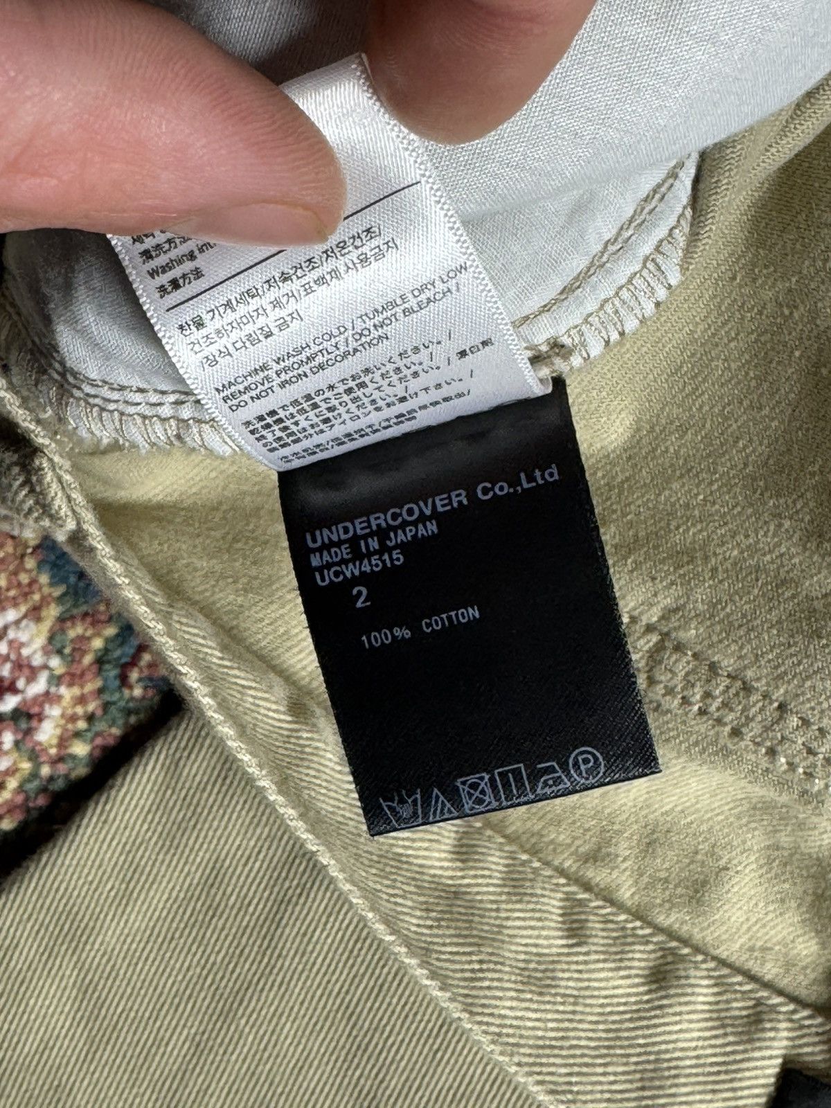 Undercover Undercover S/S19 Cotton Flared Pants Size US 32 / EU 48 - 7 Thumbnail