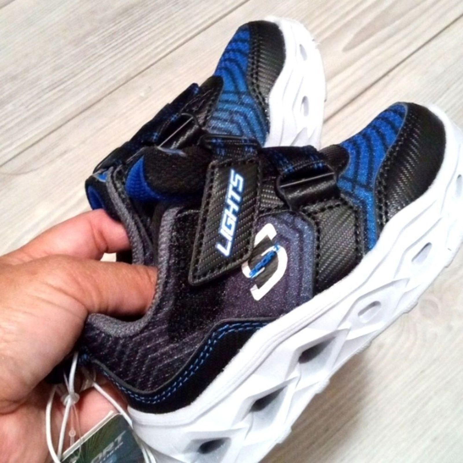 SKECHERS (72-3595) S Sport by Skechers Craig Light-Up Sneakers Sz 5 Size US 5 / IT 35 - 2 Thumbnail