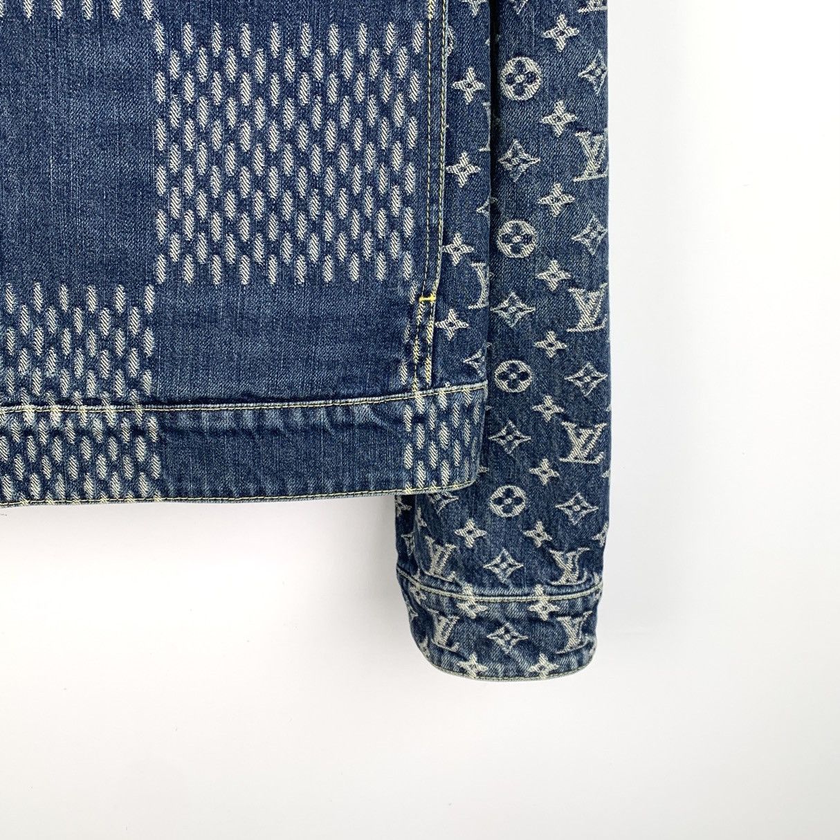 Louis Vuitton Louis Vuitton x Nigo Co-branded Blue Denim Jacket Size XL / US 12-14 / IT 48-50 - 5 Thumbnail