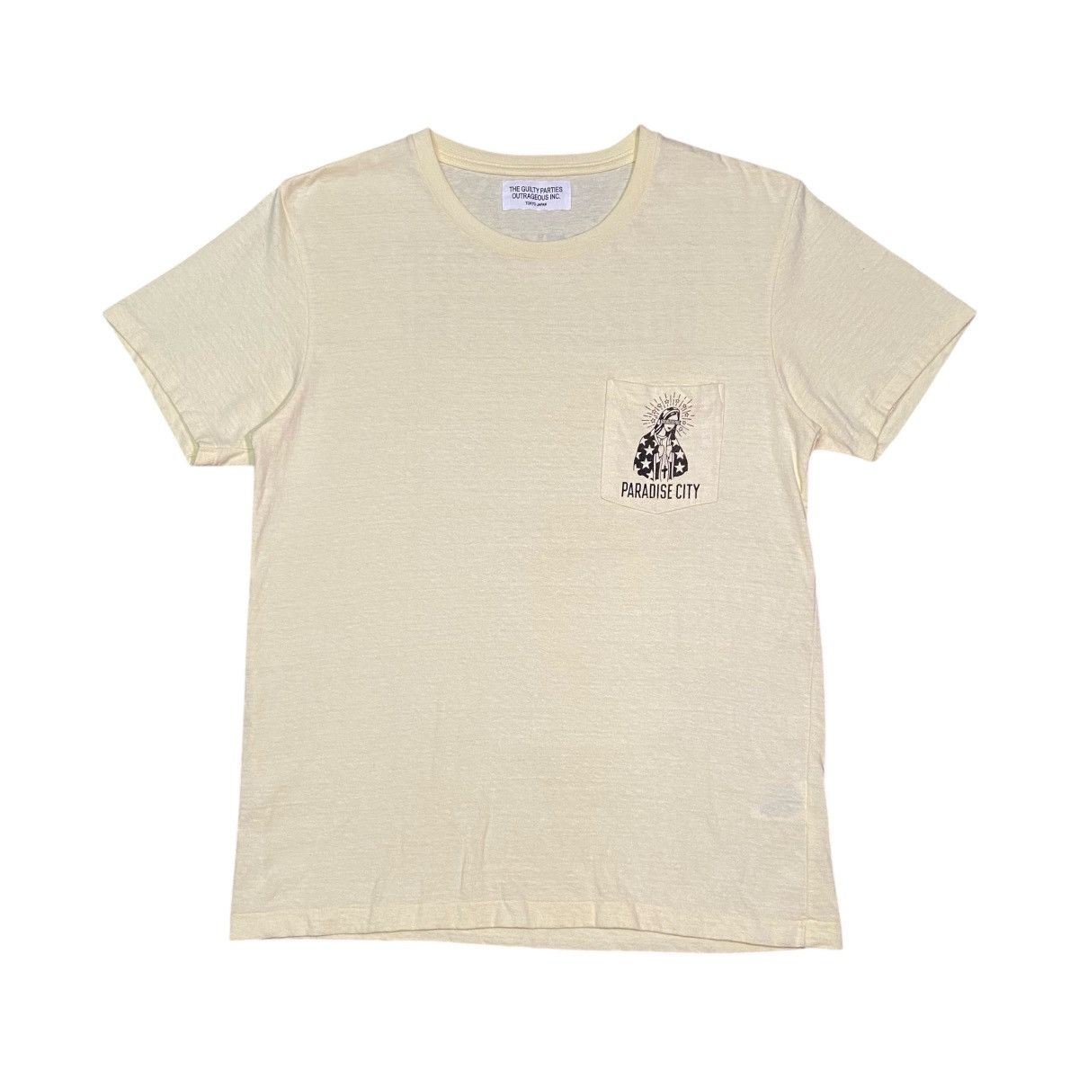 Japanese Brand × Vintage × Wacko Maria Vintage Guilty Parties Paradise City T Shirt Macko Maria Size US M / EU 48-50 / 2 - 1 Thumbnail