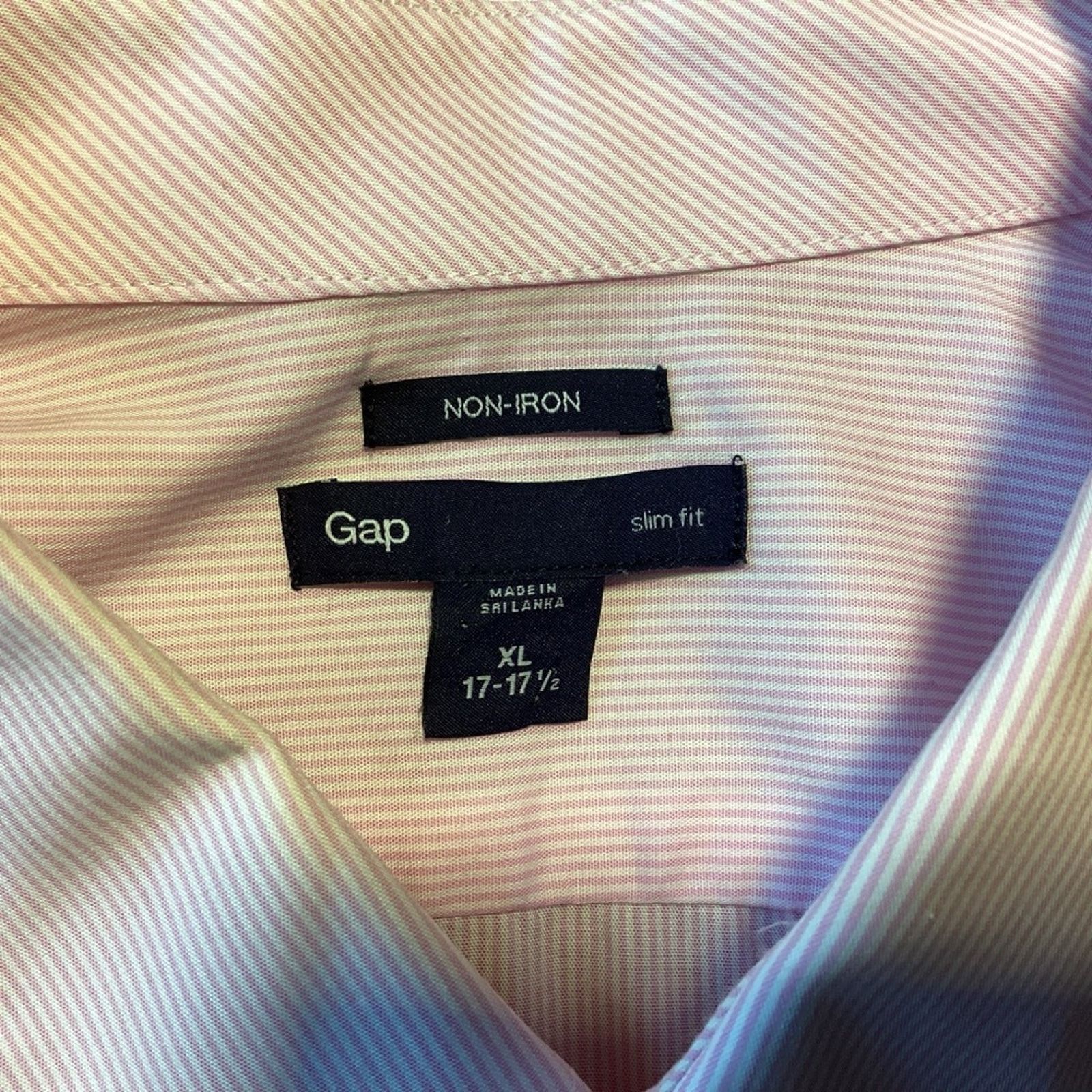 Gap GAP Non-Iron Slim Fit Button Down Size US XL / EU 56 / 4 - 2 Thumbnail