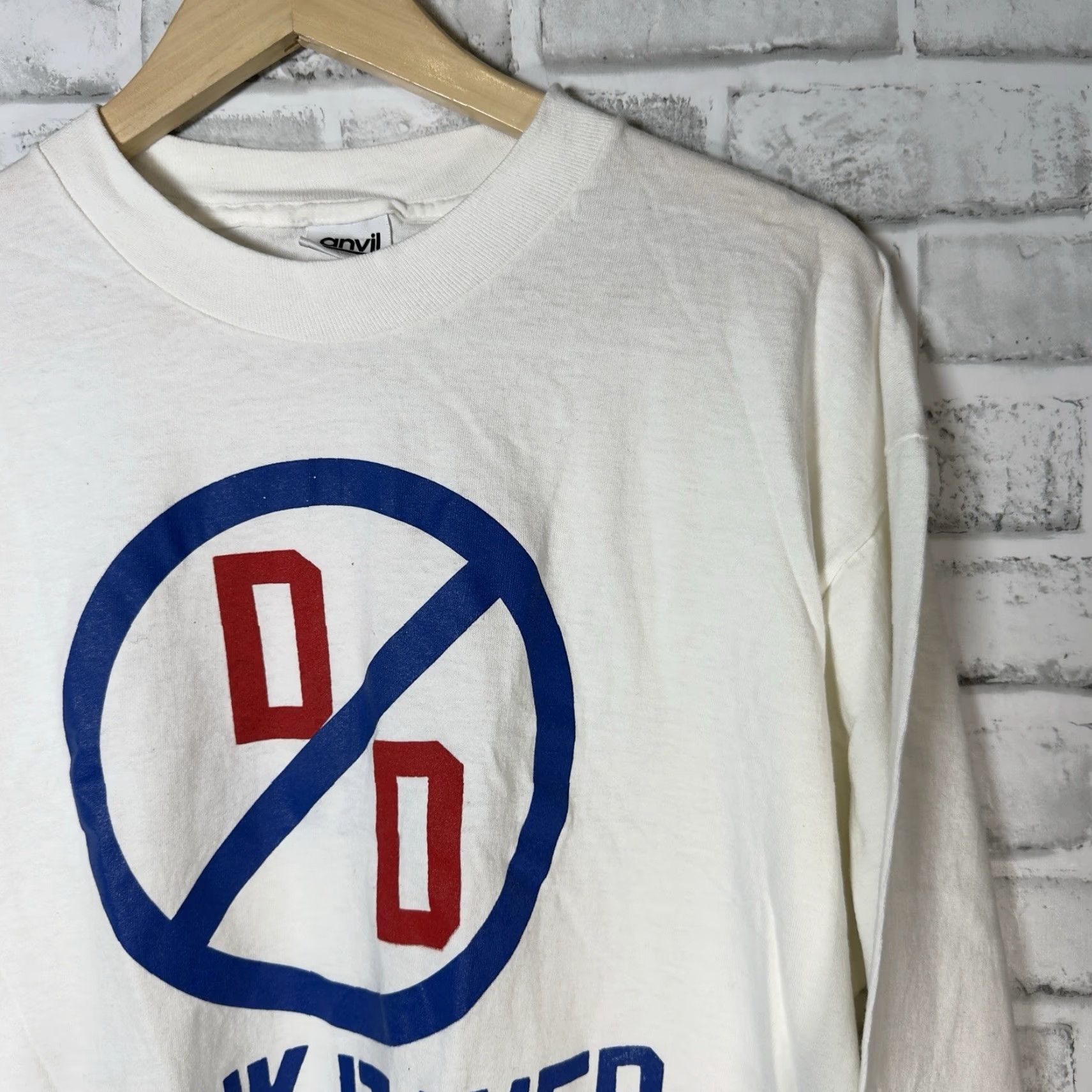 Vintage VTG Think It ANTI DRUNK DRIVING White Graphic Long Sleeve TEE Mens XL USA Long Sleeve Shirt Adult XL White Mens Size US XL / EU 56 / 4 - 2 Thumbnail