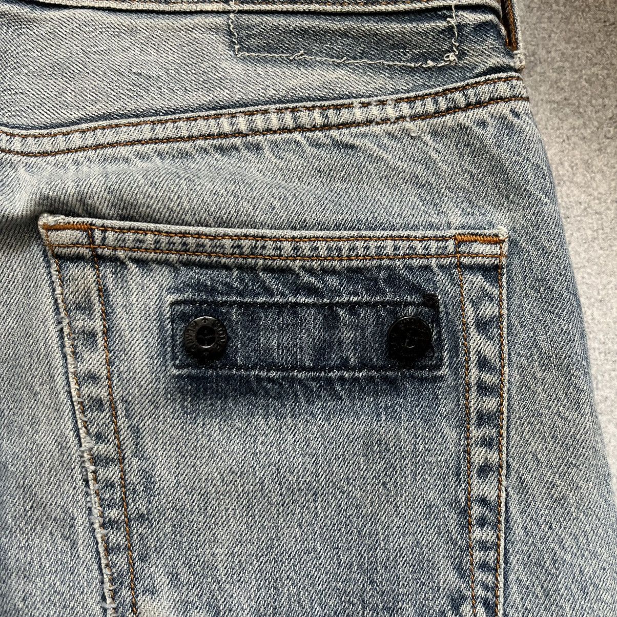 Stone Island STONE ISLAND Jeans Wash Blue Denim Vintage Y2k Affliction Size US 30 / EU 46 - 5 Thumbnail