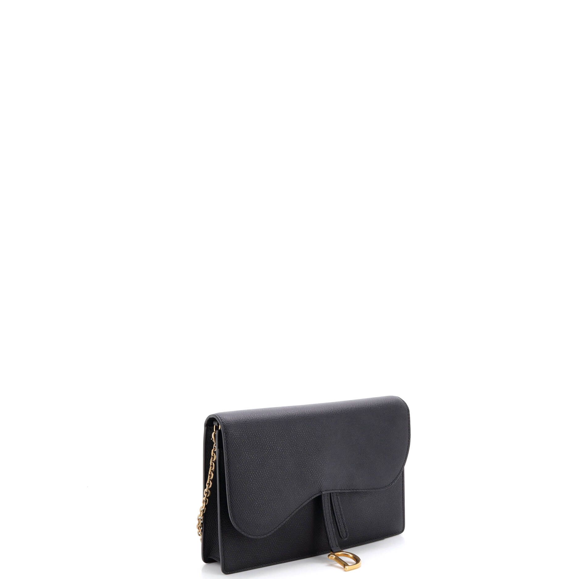 Dior Saddle Chain Clutch Leather Size ONE SIZE - 1 Thumbnail