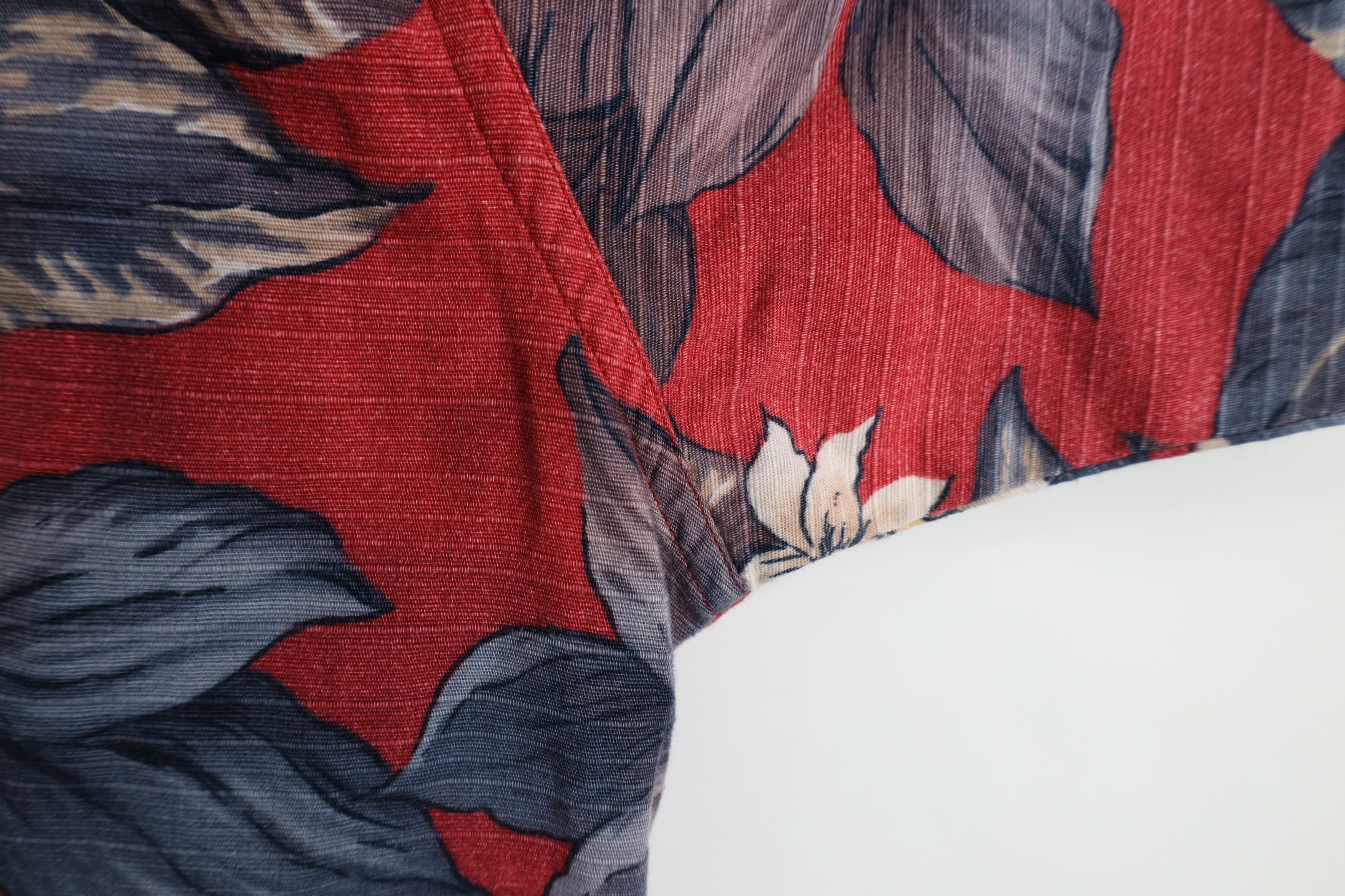 Ralph Lauren Vintage 90s Chaps Ralph Lauren Looped Collar Hawaiian Shirt Size US L / EU 52-54 / 3 - 11 Thumbnail
