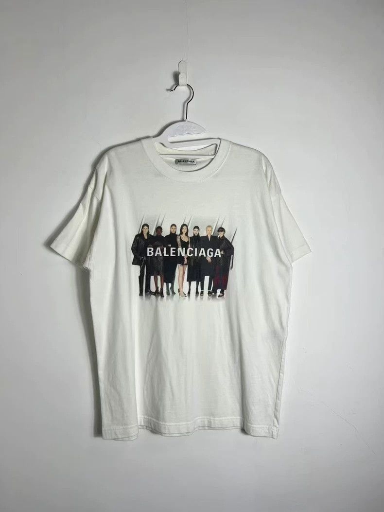 Balenciaga Balenciaga Portrait Short Sleeve Size US S / EU 44-46 / 1 - 1 Thumbnail