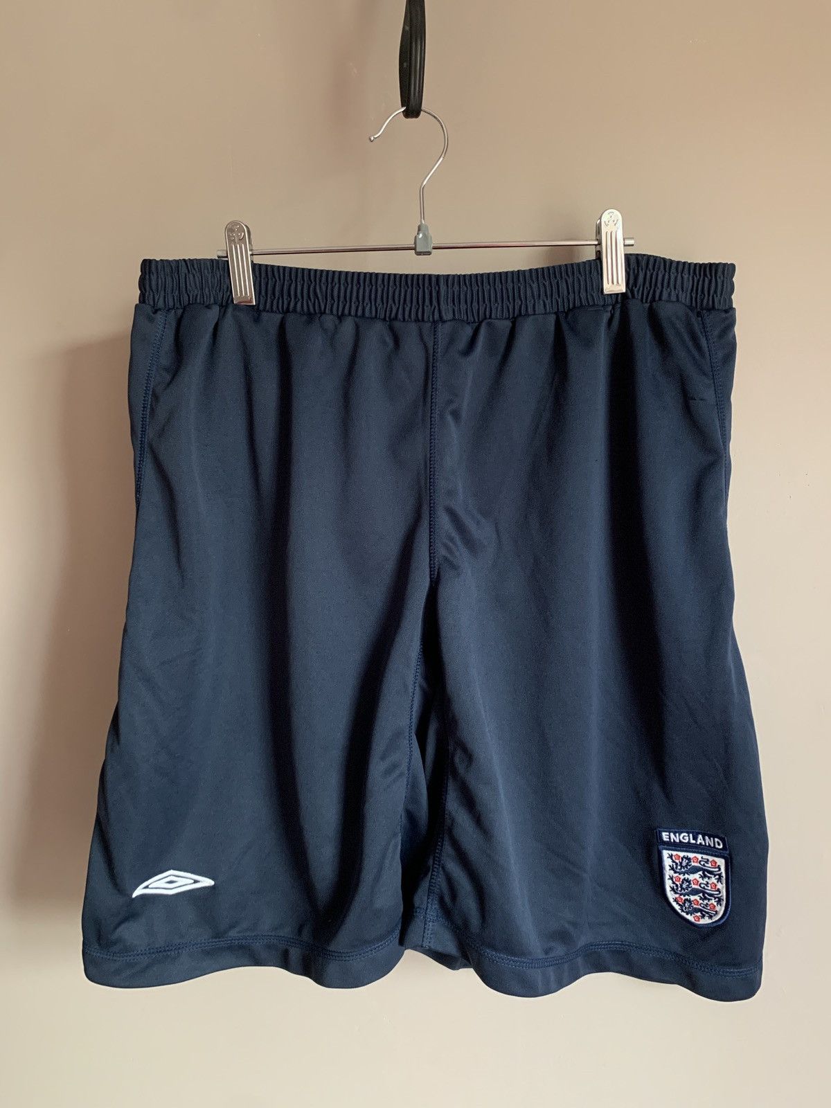 Umbro × Vintage England Vintage Football Shorts Umbro Soccer Retro Size XL Size US 38 / EU 54 - 1 Thumbnail