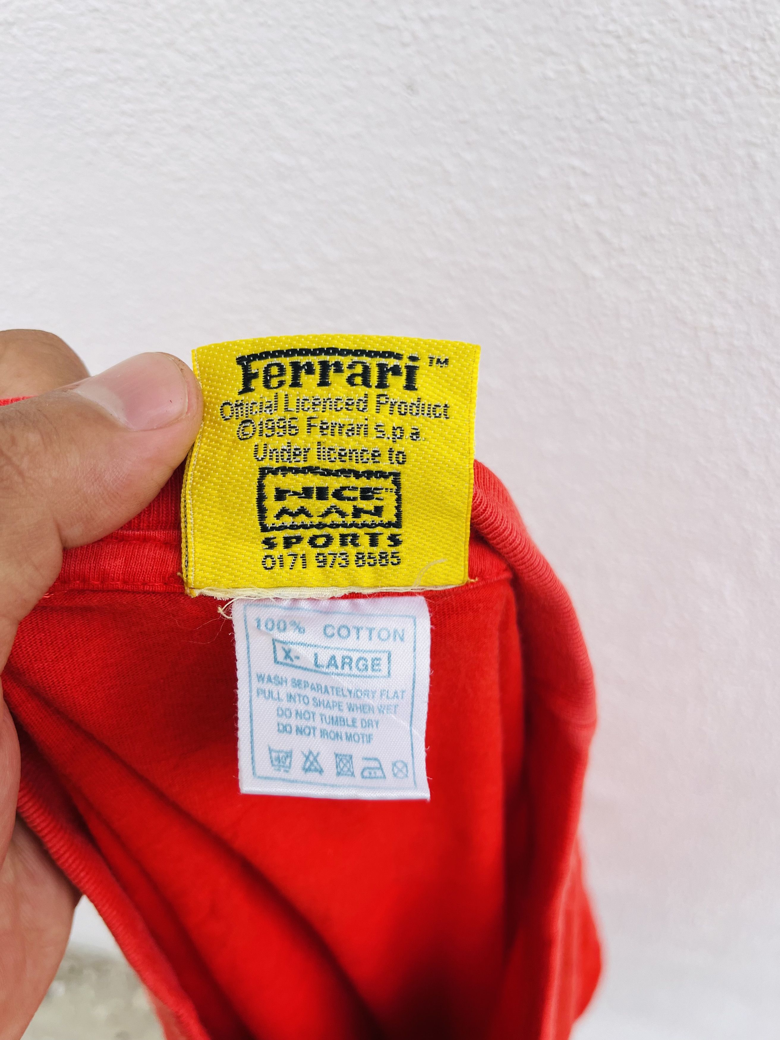 Ferrari × Vintage Vintage 1996 Ferrari Nice Man Streetwear Fashion Style Size US XL / EU 56 / 4 - 9 Thumbnail