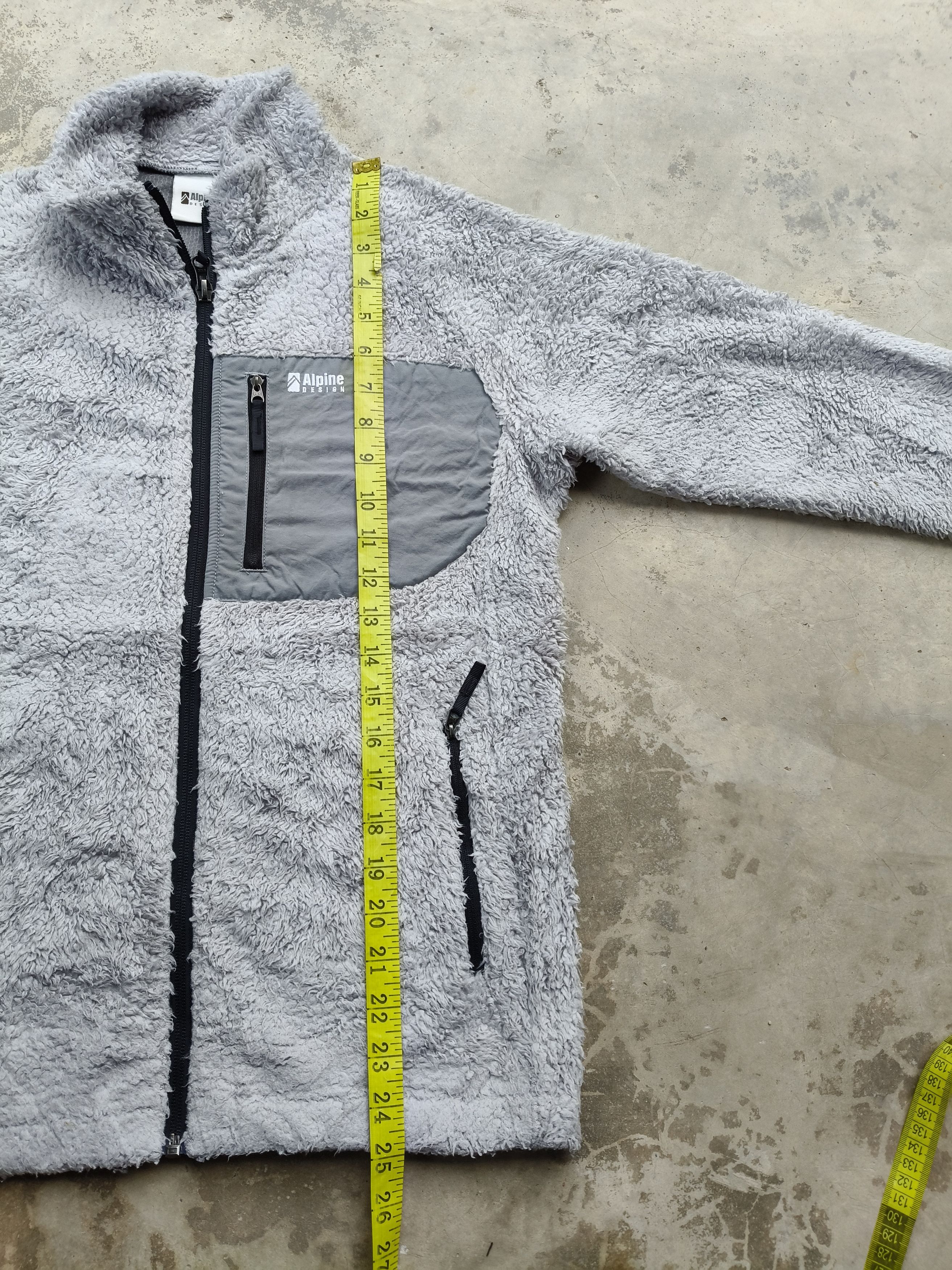 Japanese Brand Alpine Design Sherpa Fleece Jacket Size L / US 10 / IT 46 - 12 Thumbnail