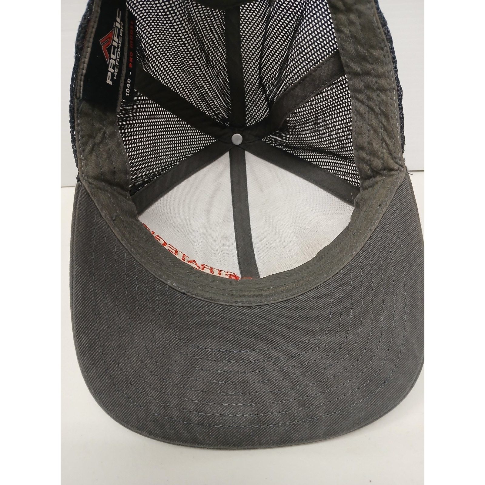Other Pacific Headwear (OSFM) Gray Printed Logo Cap Snapback Size ONE SIZE - 6 Thumbnail