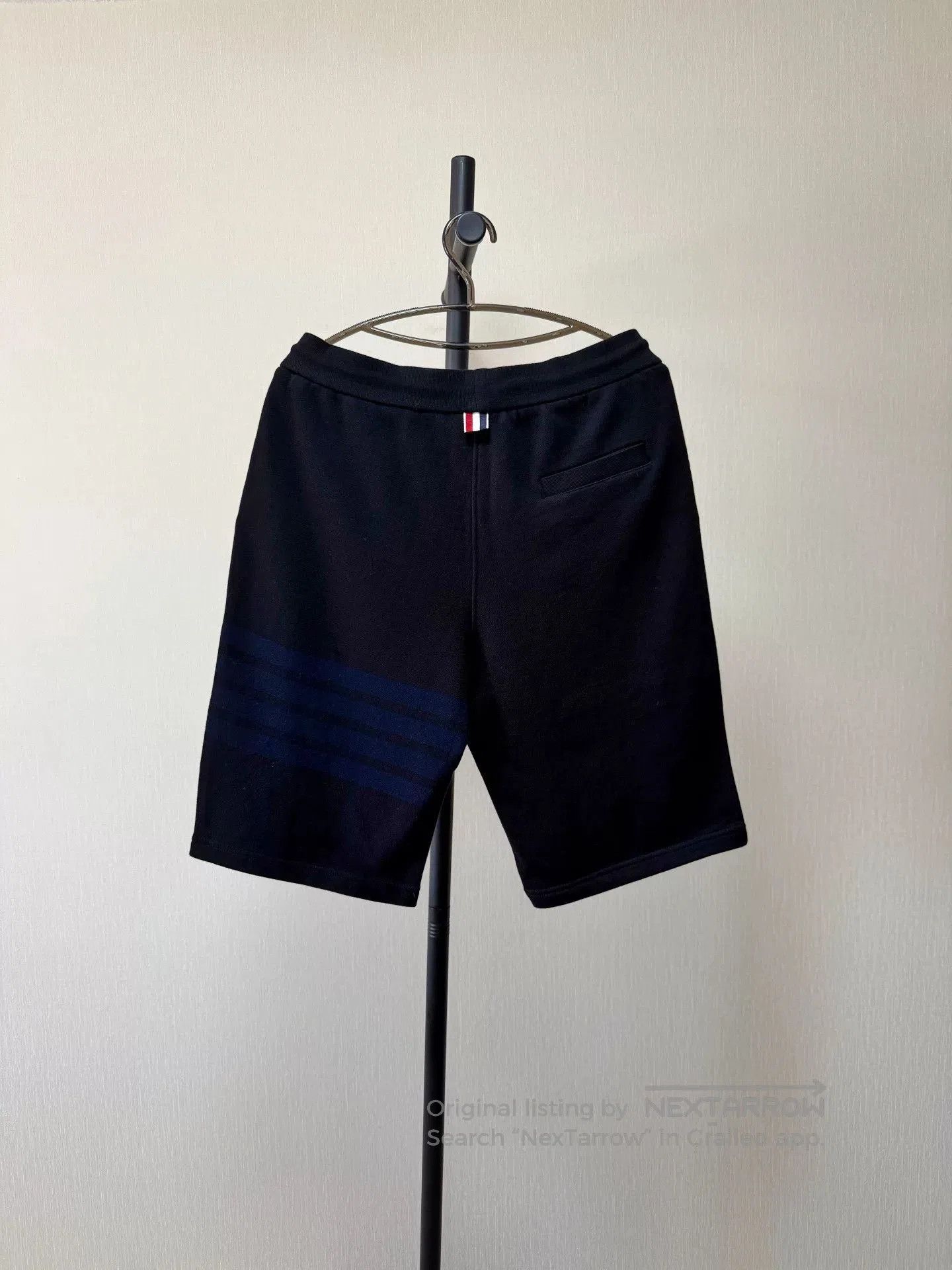 Thom Browne Thom Browne Black Cotton Shorts. Size 41" - 9 Thumbnail