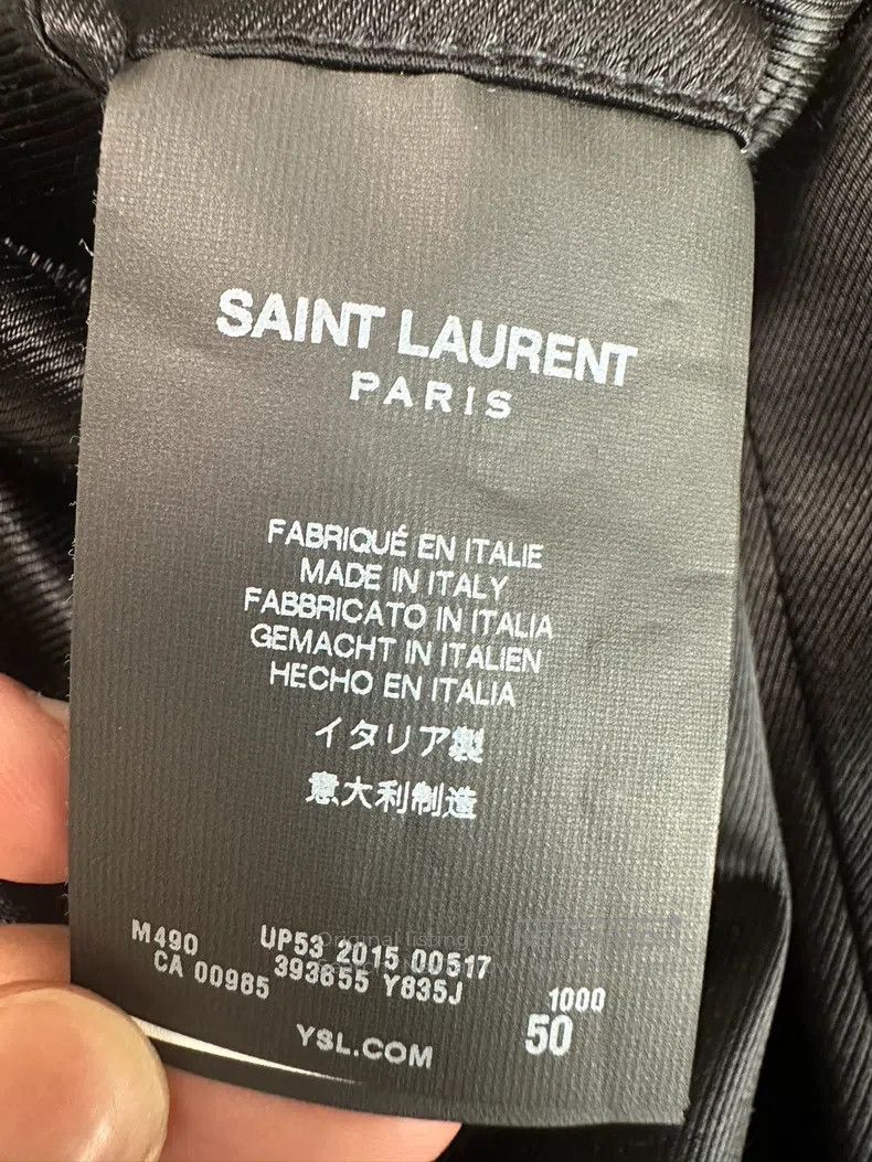 Saint Laurent Paris Saint Laurent Paris Wool Coat Size US M / EU 48-50 / 2 - 4 Thumbnail