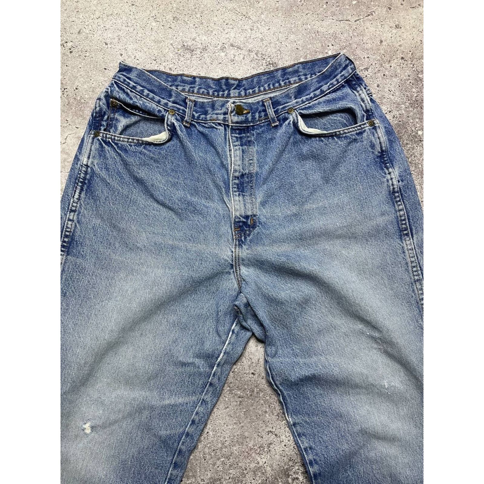 Vintage Vintage Chic Jeans Blue High Waist Denim Pants Size XL USA Size 33" - 5 Thumbnail