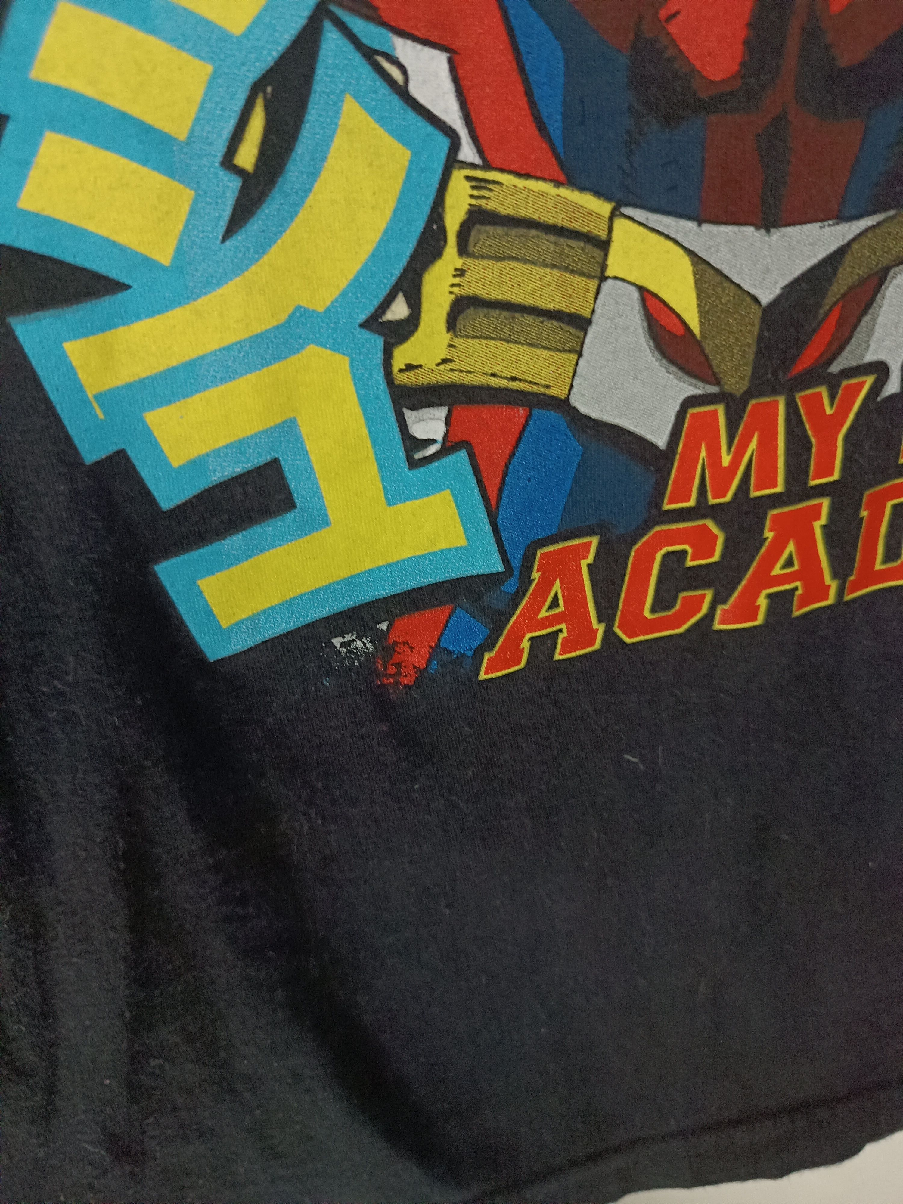 Anime VINTAGE MY HERO ACADEMIA ALL MIGHT TEE deku naruto one piece Size US M / EU 48-50 / 2 - 12 Thumbnail