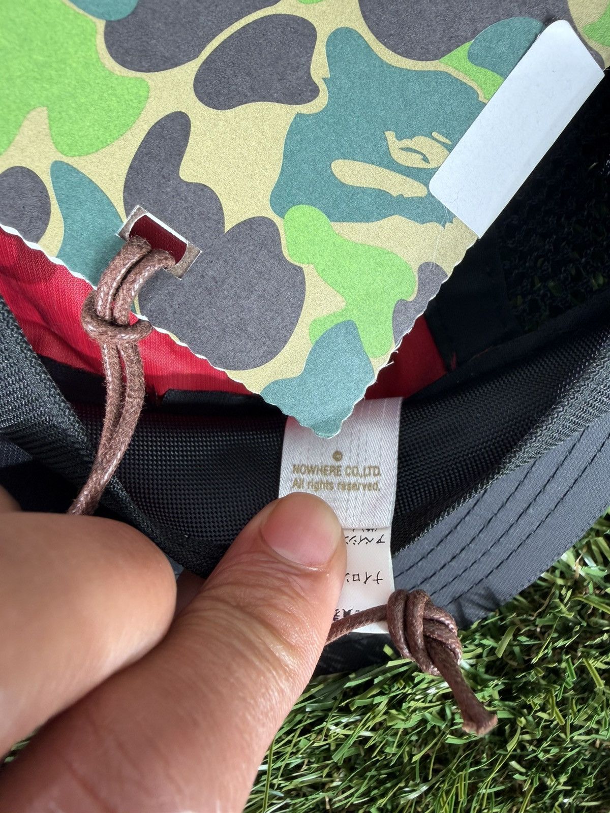 Bape BAPE (A Bathing Ape) Mesh Panel Camp Cap Size ONE SIZE - 8 Thumbnail
