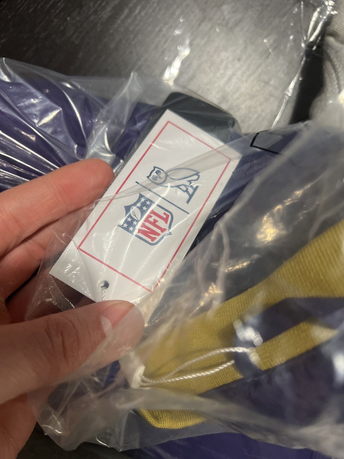 Drake OVO x NFL BALTIMORE RAVENS STARTER TRAINER PULLOVER JACKET Size US XL / EU 56 / 4 - 12 Thumbnail