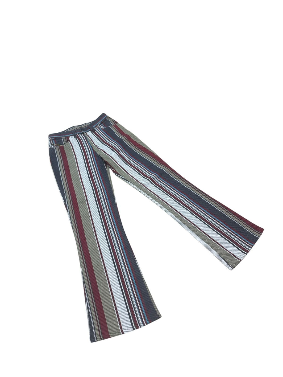 Diesel DIESEL STRIPE FLARE PANT Size 26" / US 2 / IT 38 - 4 Thumbnail